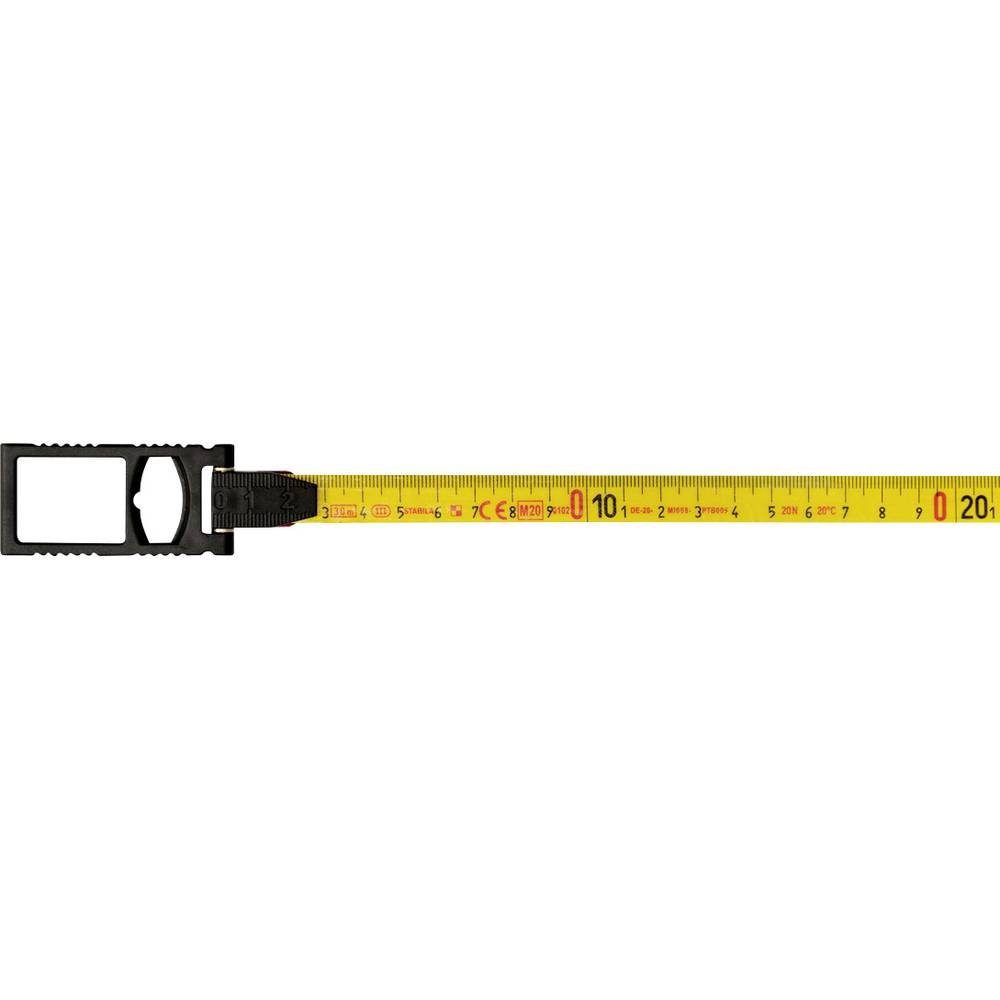Stabila Maßband Rahmenbandmaß LBM 1000, 50 m, Glasfaserband mit metrischer 19663