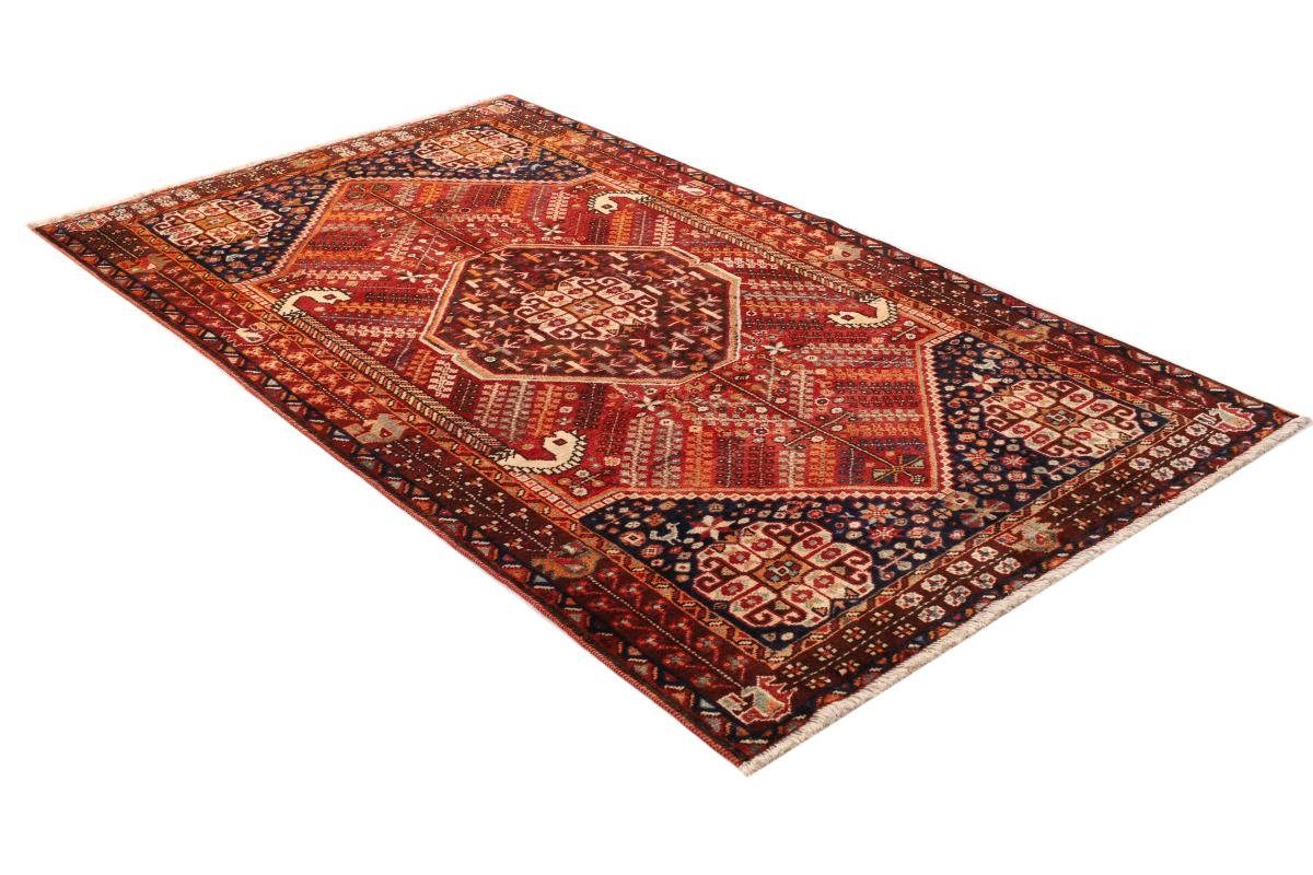 Orientteppich Shiraz 139x239 rechteckig, Handgeknüpfter 10 mm Perserteppich, / Orientteppich Höhe: Nain Trading