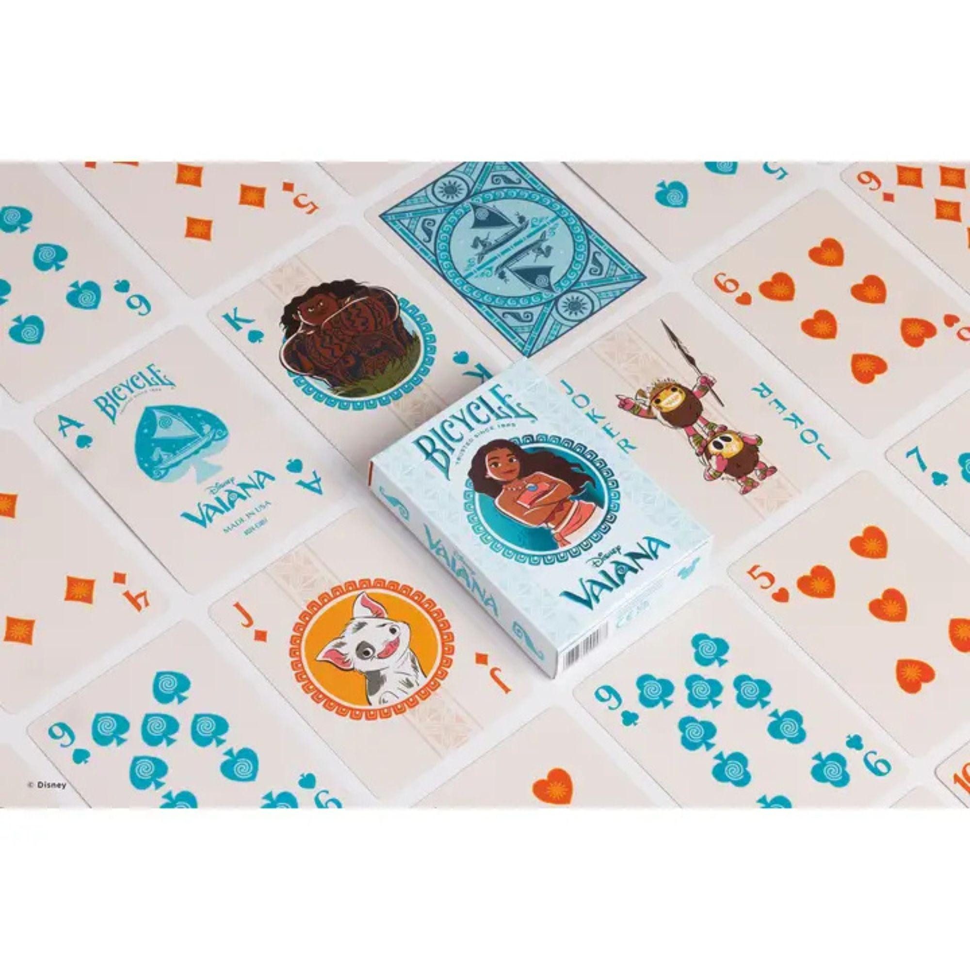 BICYCLE Spiel Vaiana Spielkarten - Disney