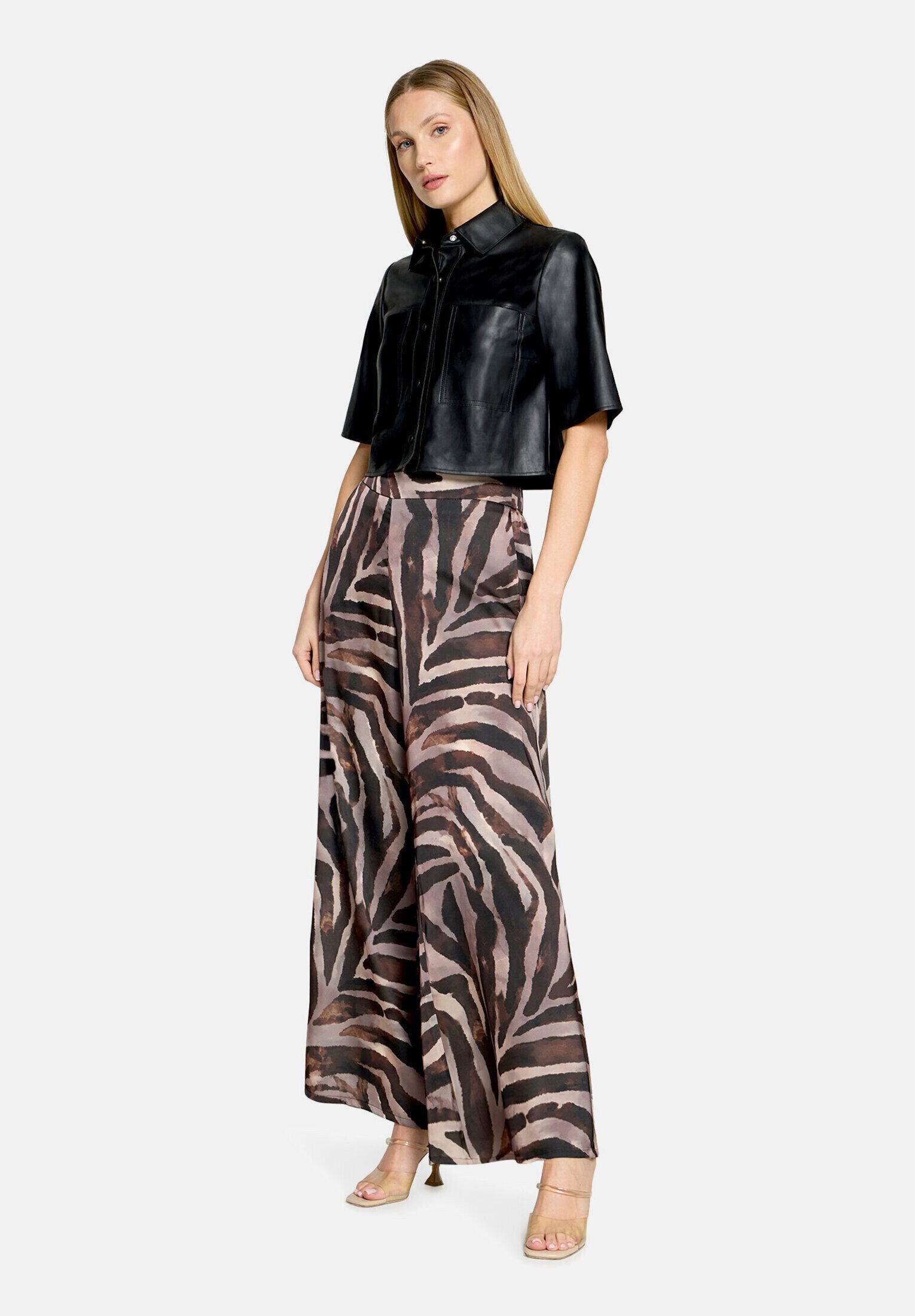 Vera Mont Marlene-Hose Damen mit Animalprint