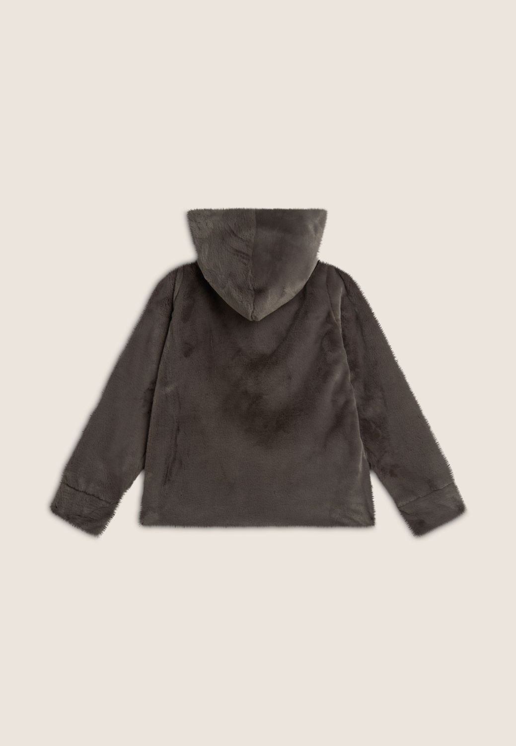 Freddy Plüschjacke Freddy Kunstfelljacke mit Kapuze günstig online kaufen