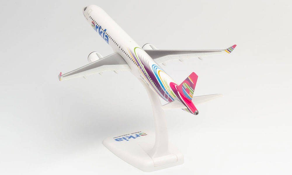 Herpa Modellflugzeug Herpa Snap-Fit 612524 A321LR Arkia Airbus 1:200