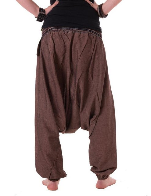 Vishes Haremshose Luftige Sommerhose Haremshose Pluderhose Baggahose, Yogah günstig online kaufen