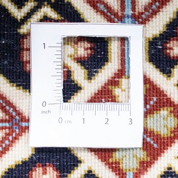 Läufer Ghom Teppich handgeknüpft dunkelblau, morgenland, rechteckig, Höhe: 7 mm, handgeknüpft