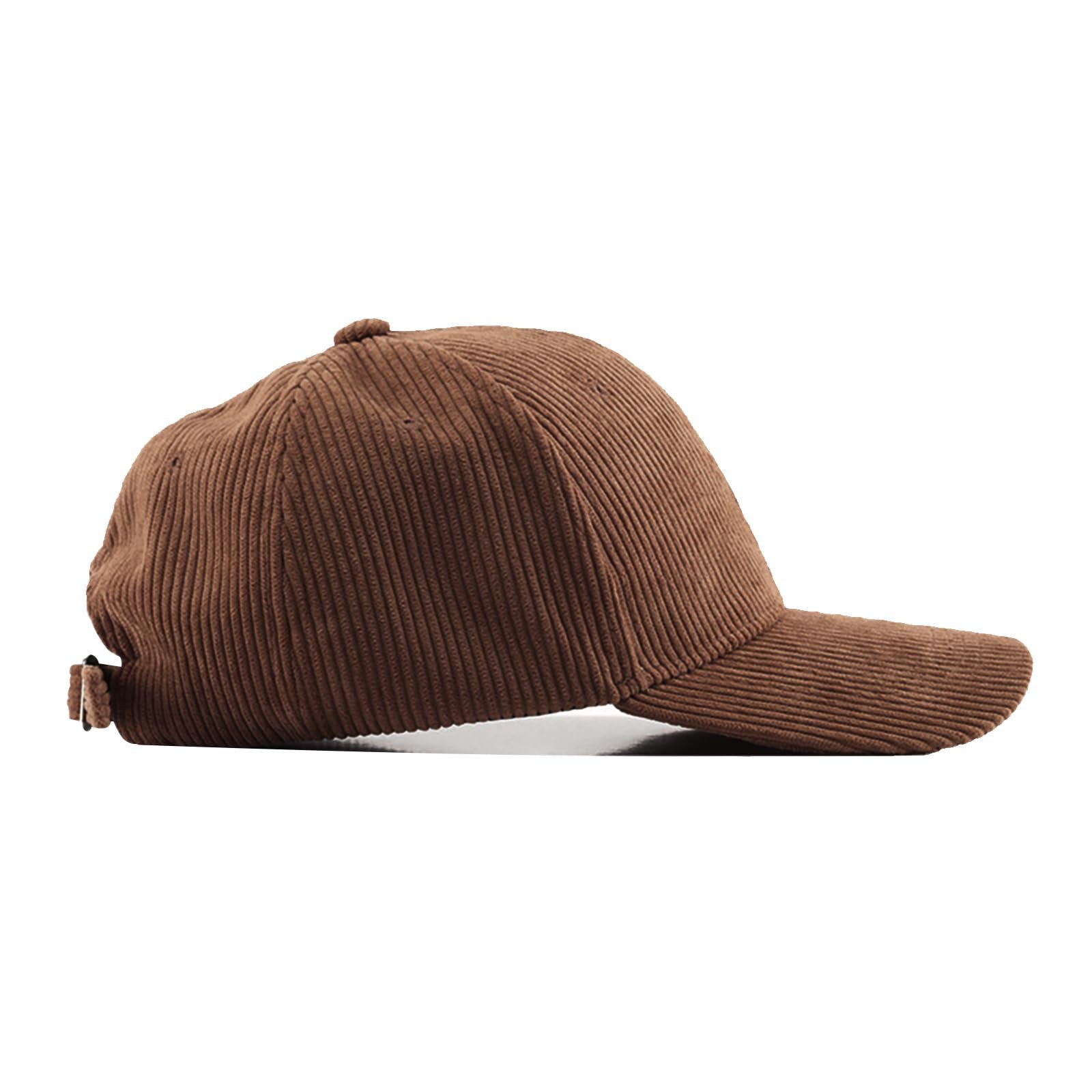 Zaewry Baseball Cap Baseballkappe für Herren und Damen, Aus Cord, verstellbar einfarbig, Unisex, Einheitsgröße, Sonnenmütze – Bild 4 von 5