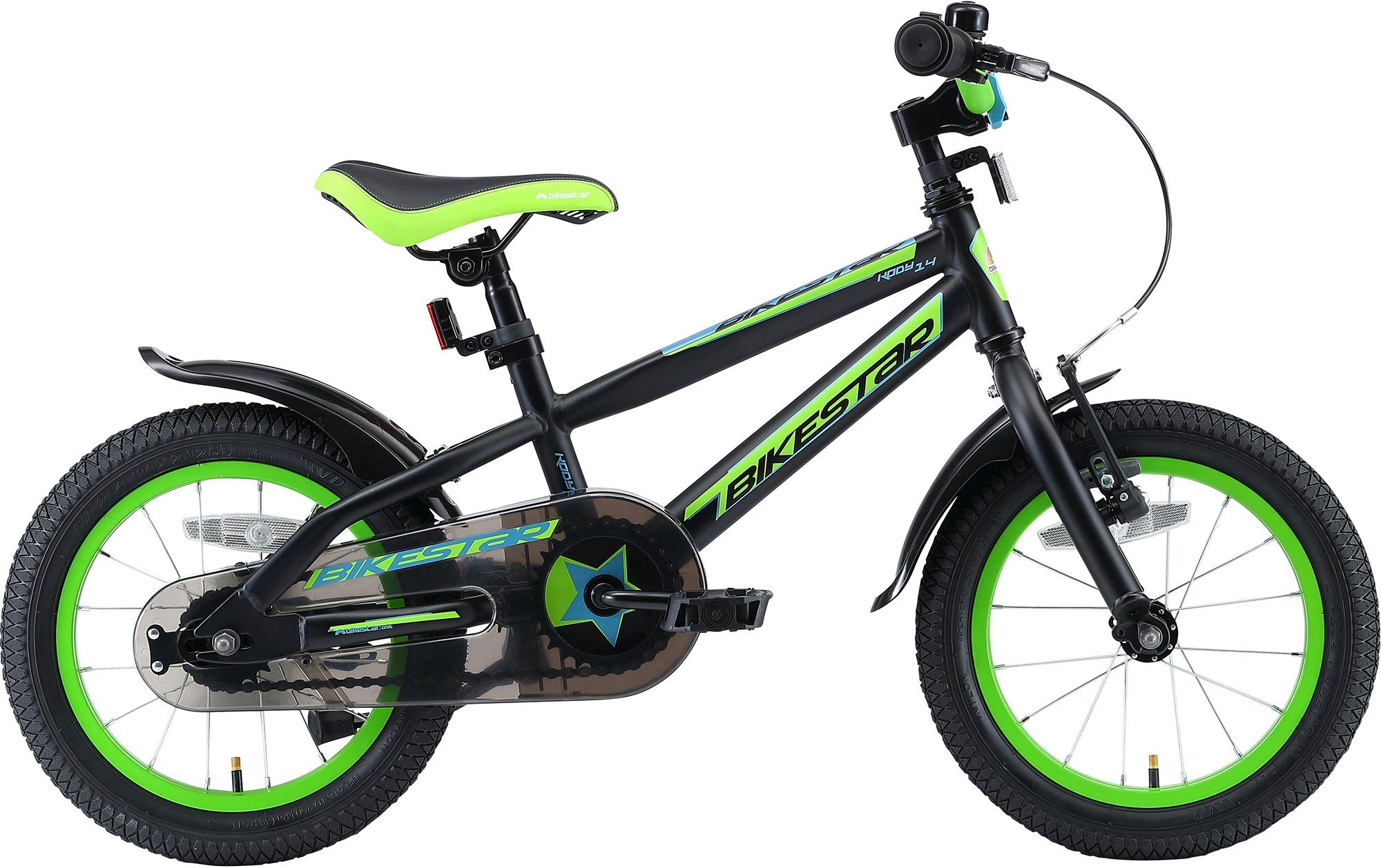 Bikestar Kinderfahrrad Urban Jungle, 1 Gang