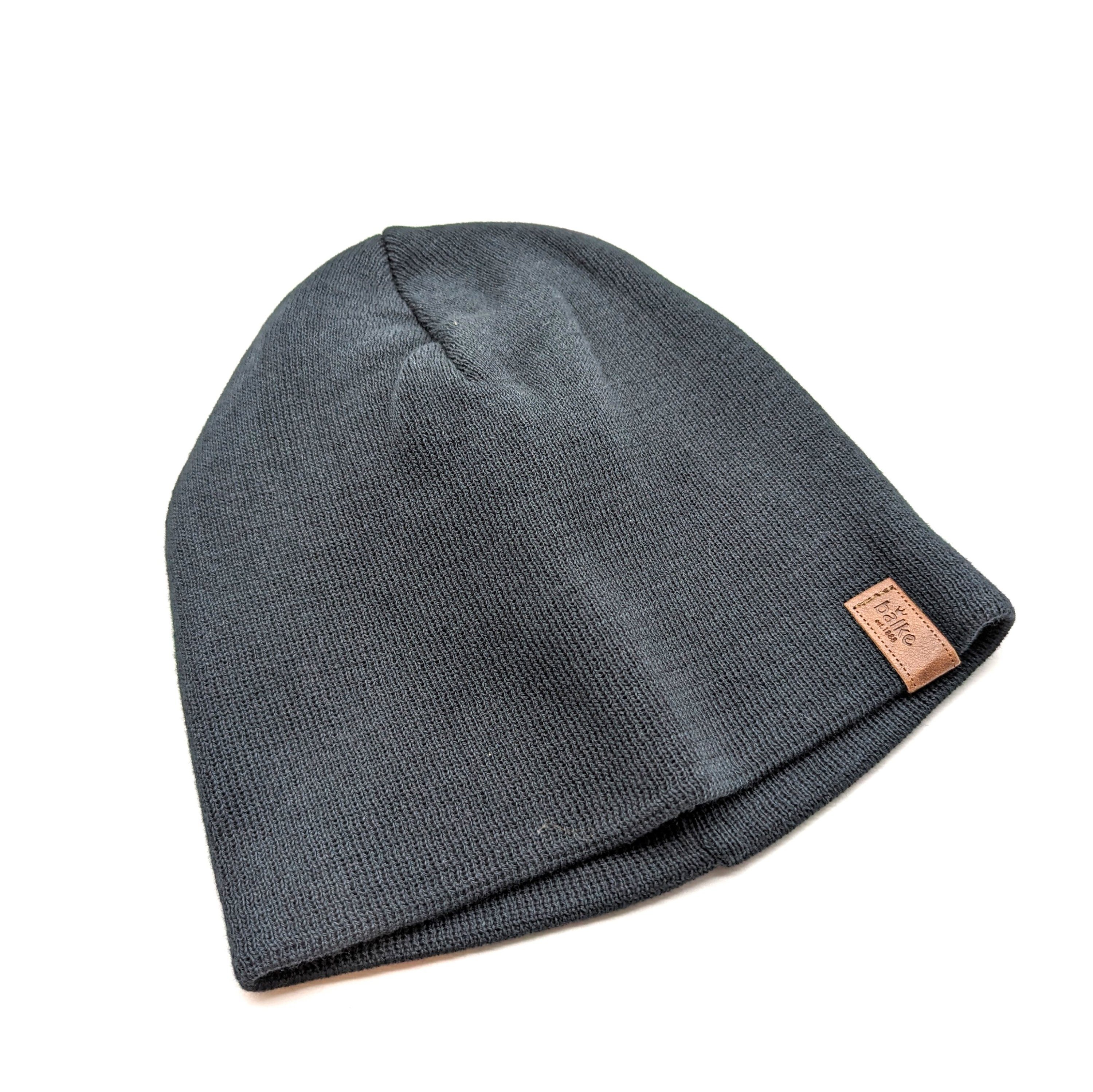 Balke Strickmütze Strickmütze Baumwolle anthrazit