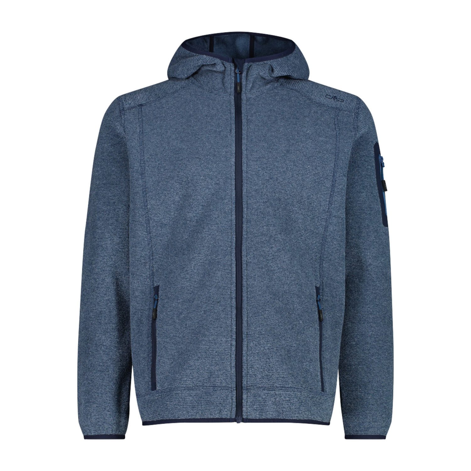 Fleecejacke CMP Herren Fleecejacke Man Jacket Fix Hood 3H60847A