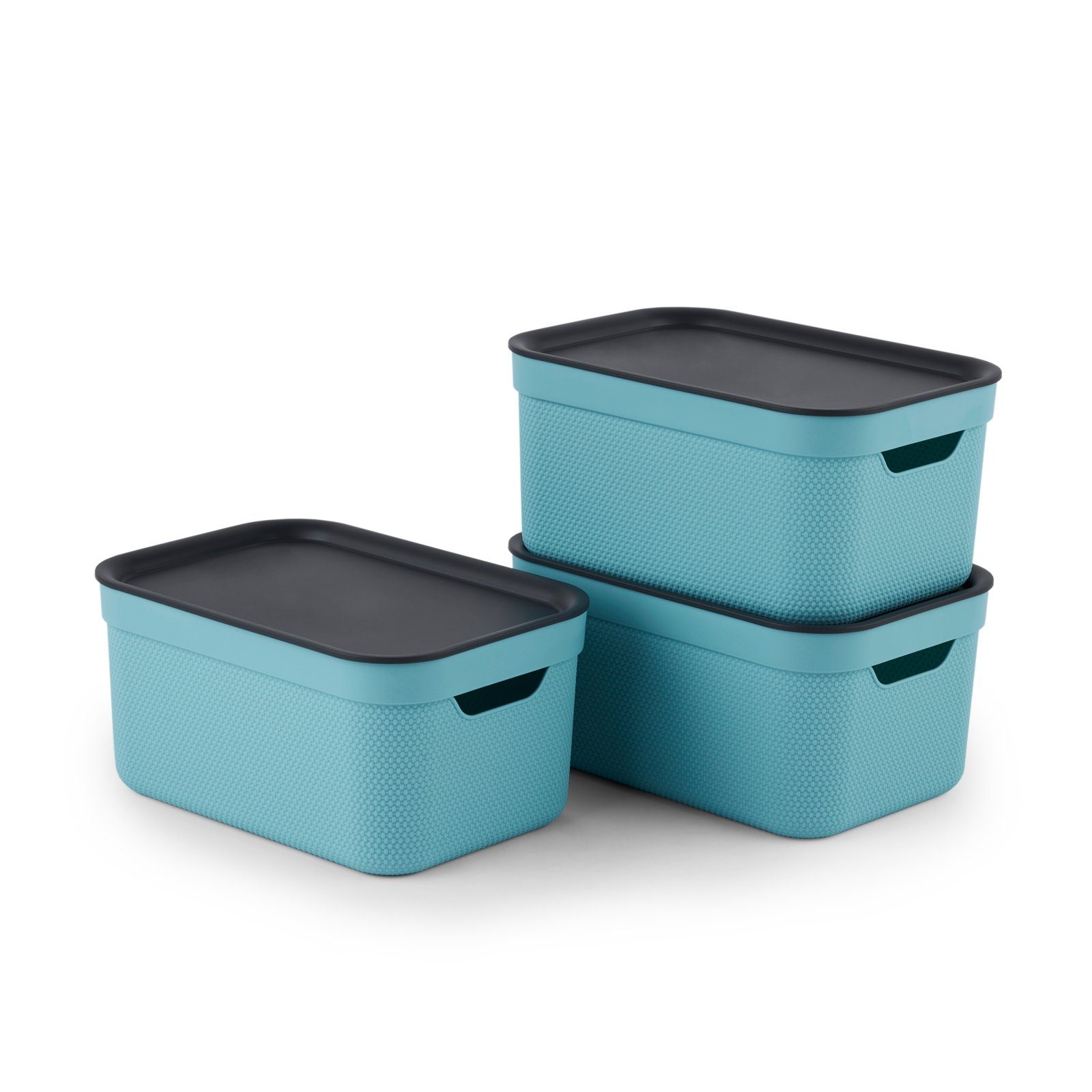 ROTHO Aufbewahrungsbox Jive Dekobox 3er-Set Aufbewahrungskorb günstig online kaufen