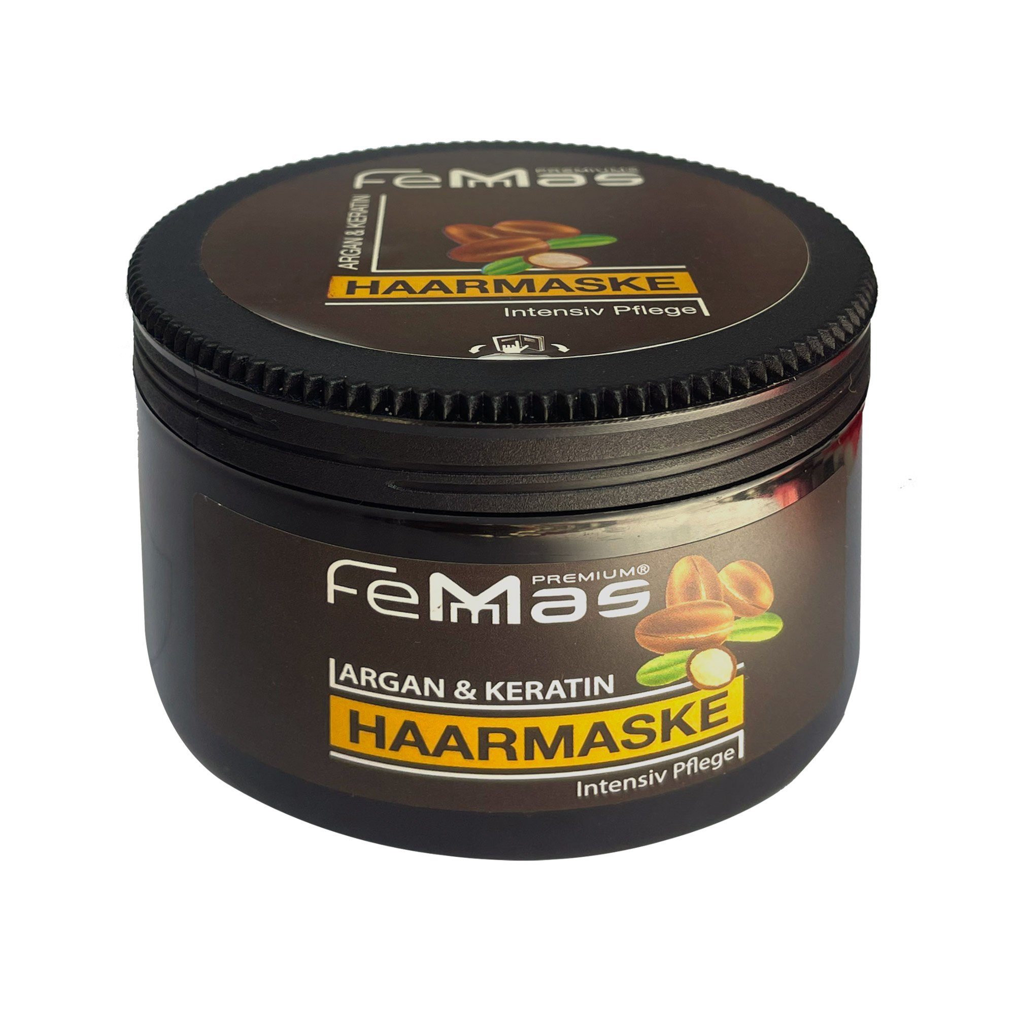 Femmas Premium Haarmaske FemMas Argan & Keratin Maske 300ml | Haarmasken