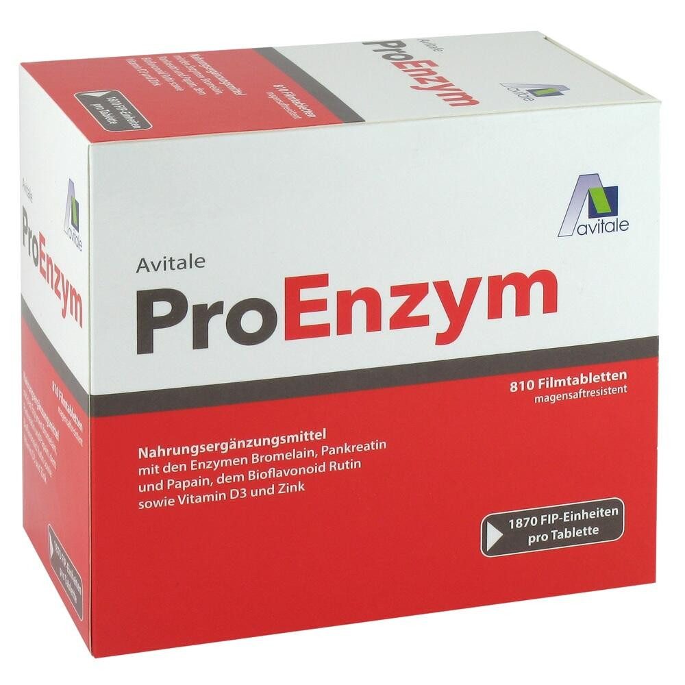 Avitale GmbH PROENZYM magensaftresistente Tabletten Tabletten, 810 St.