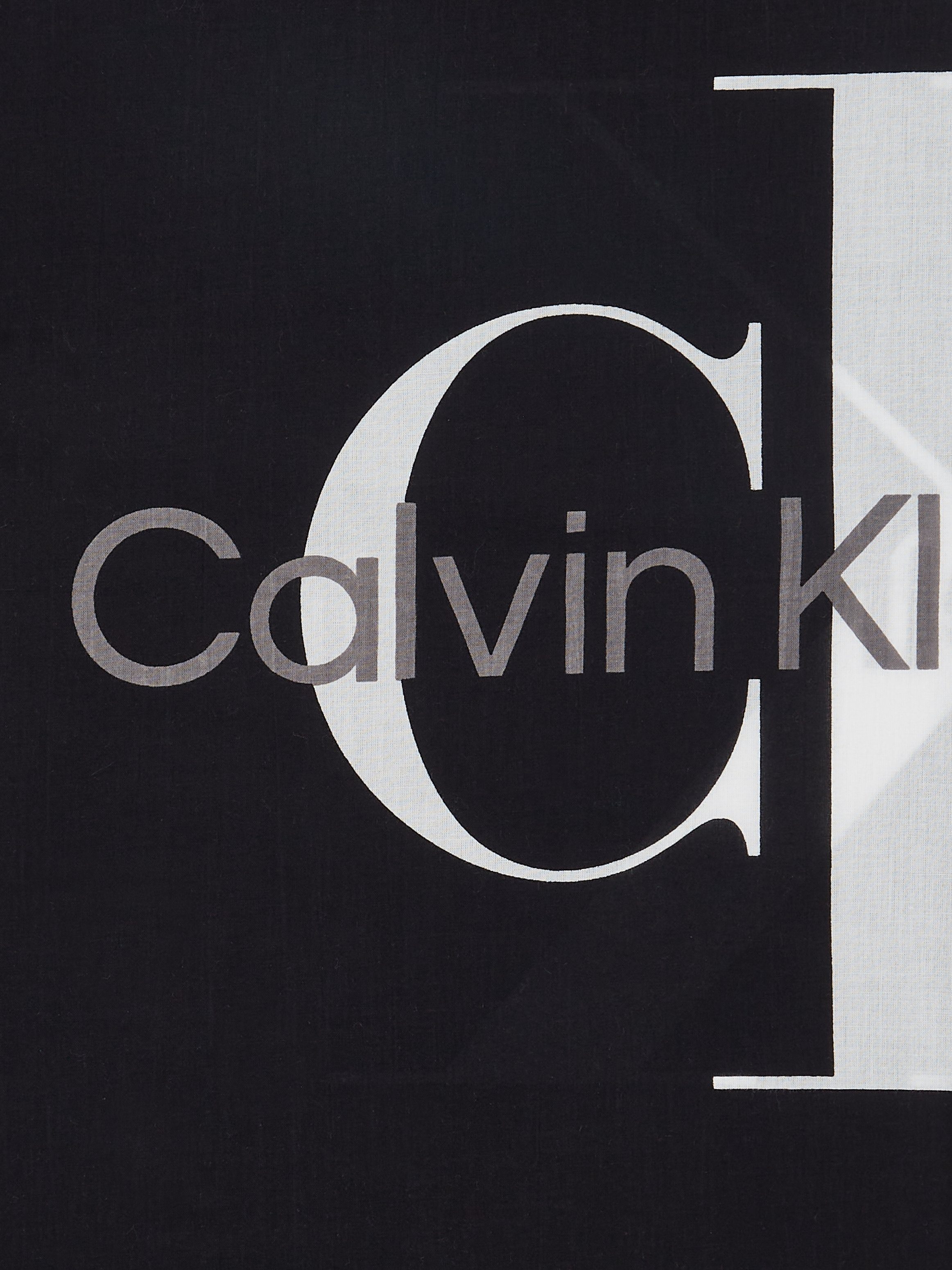 Calvin BANDANA OVERPRINT Bandana Klein Jeans Black 70X70