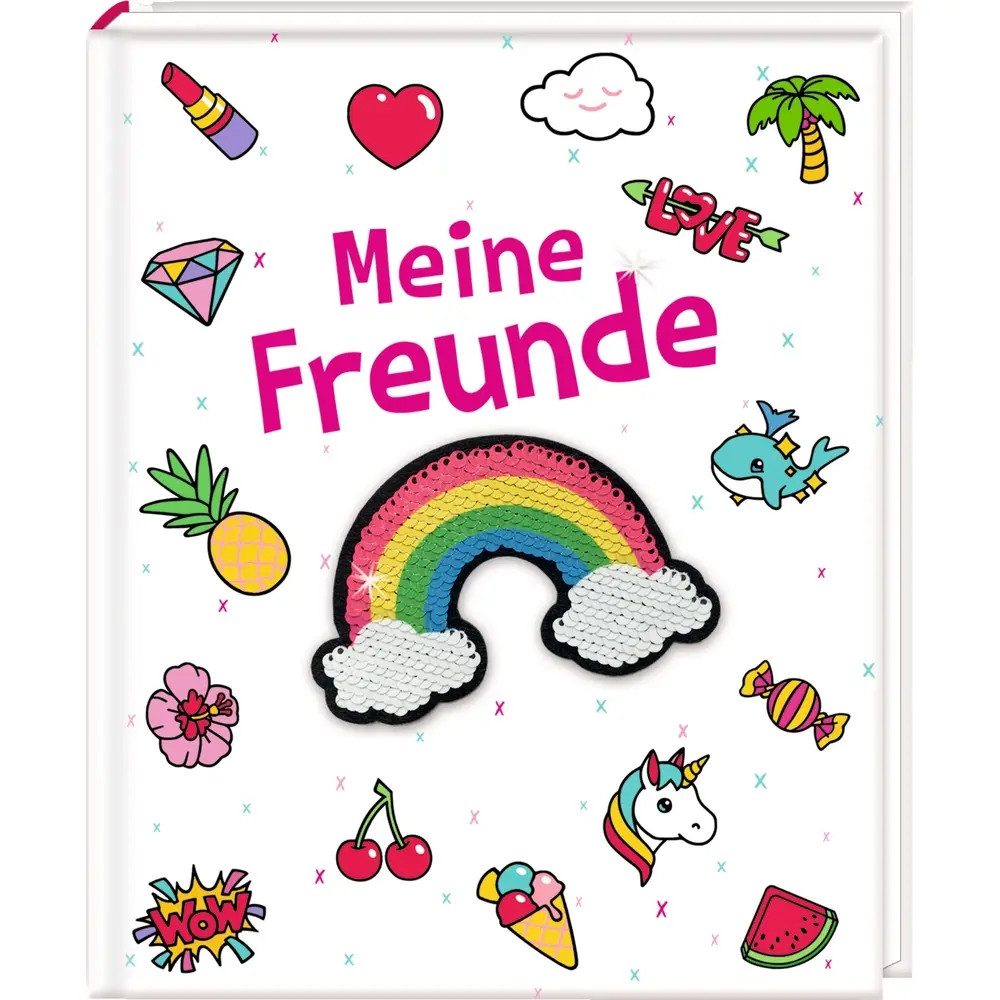 COPPENRATH DIE SPIEGELBURG Poesiealbum Freundebuch: Funny Patches (Wendepaill) - Meine Freunde