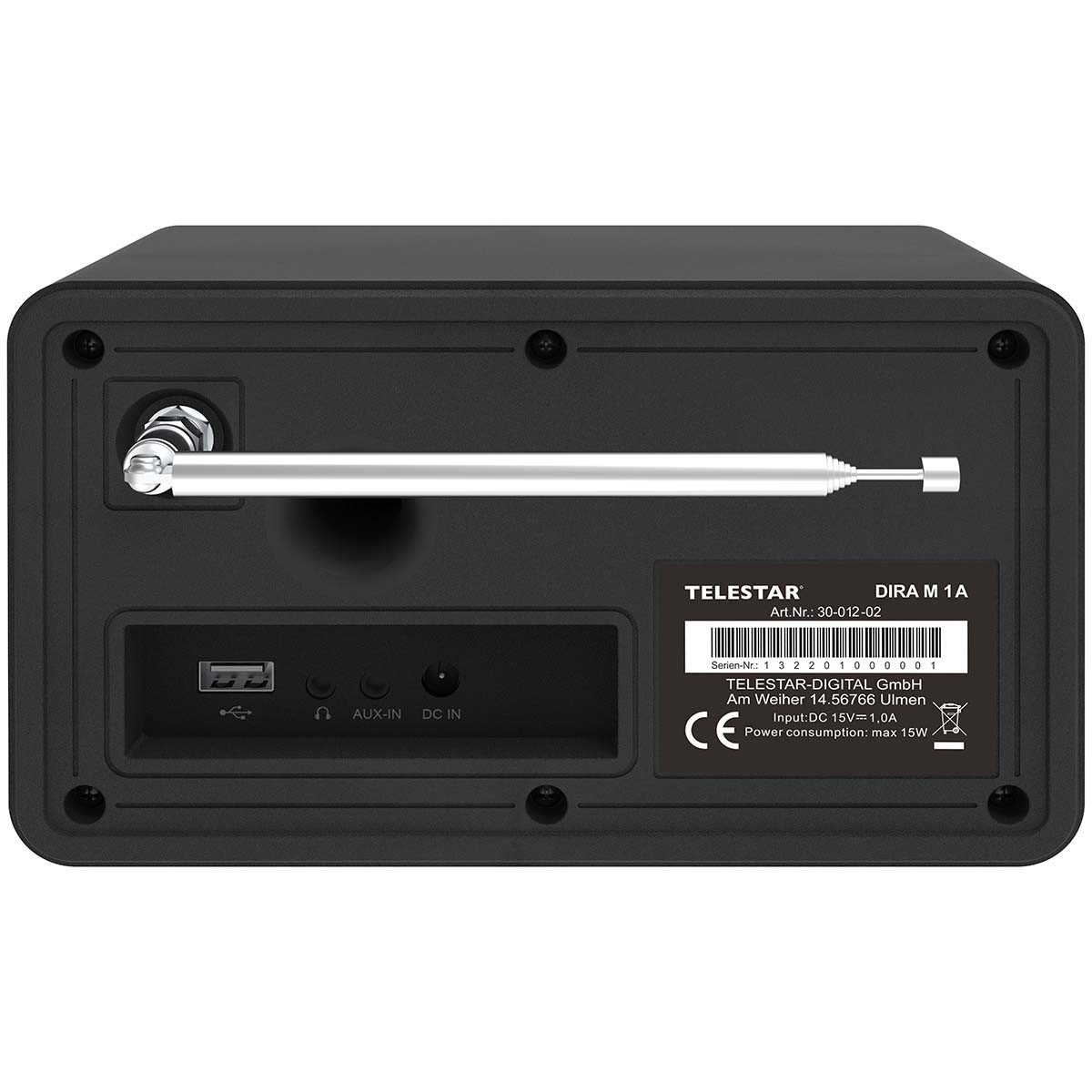 TELESTAR 30-012-02 Radio (Internet Radio, 15 W)