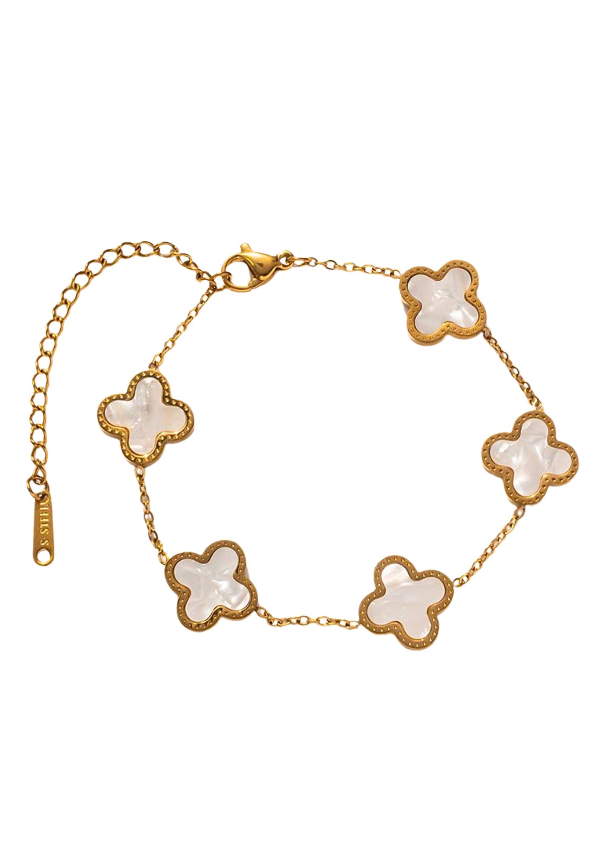 ENGELSINN Edelstahlarmband Kleeblatt, mit Schmuckbox günstig online kaufen