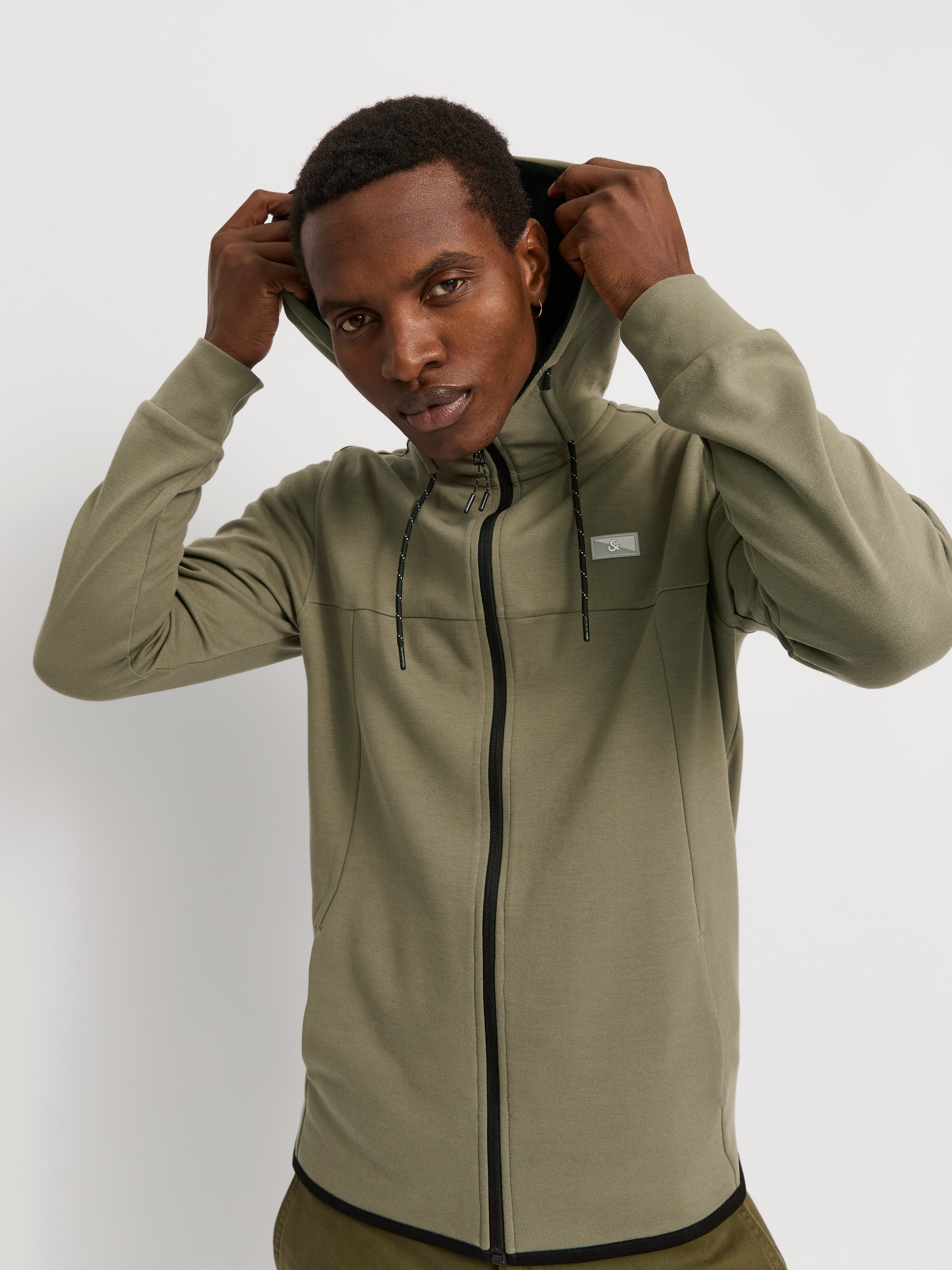 Jack & Jones Kapuzensweatjacke JCOAIR SWEAT ZIP HOOD NOOS. mit Kapuze günstig online kaufen