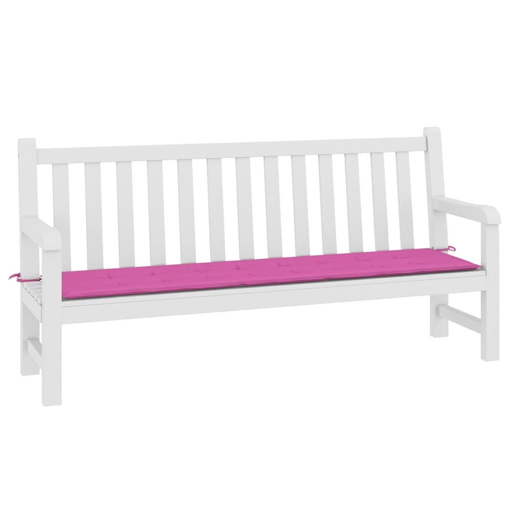 vidaXL Sitzauflage Gartenbank-Auflage Rosa 200x50x4 cm günstig online kaufen