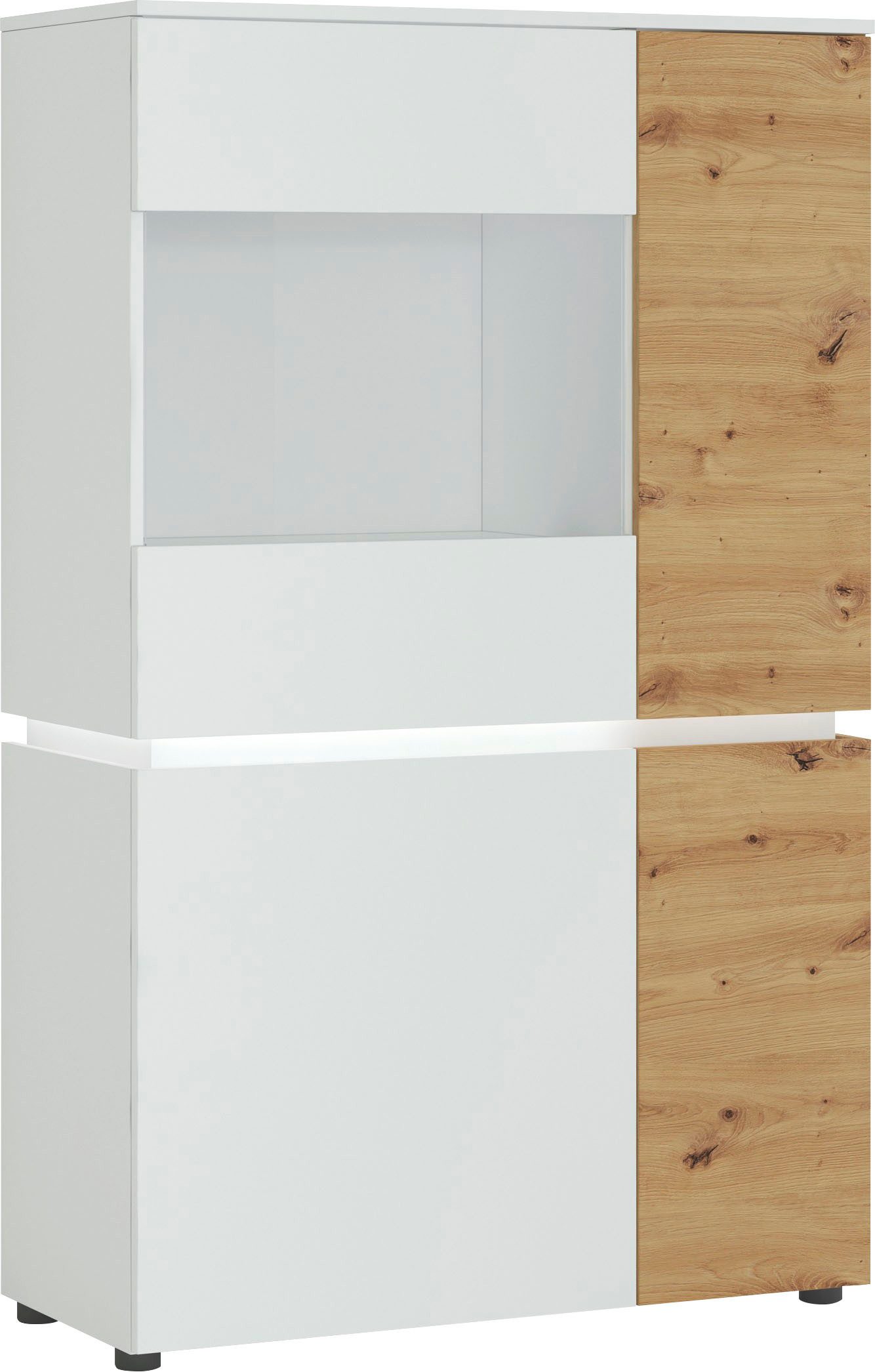 Home affaire Vitrine Luci Höhe 146 cm