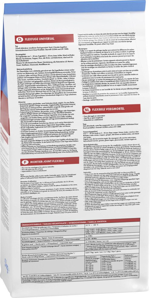 KNAUF Fugenmörtel Knauf Fugenmörtel Flexfuge Universal 1 - 20 mm