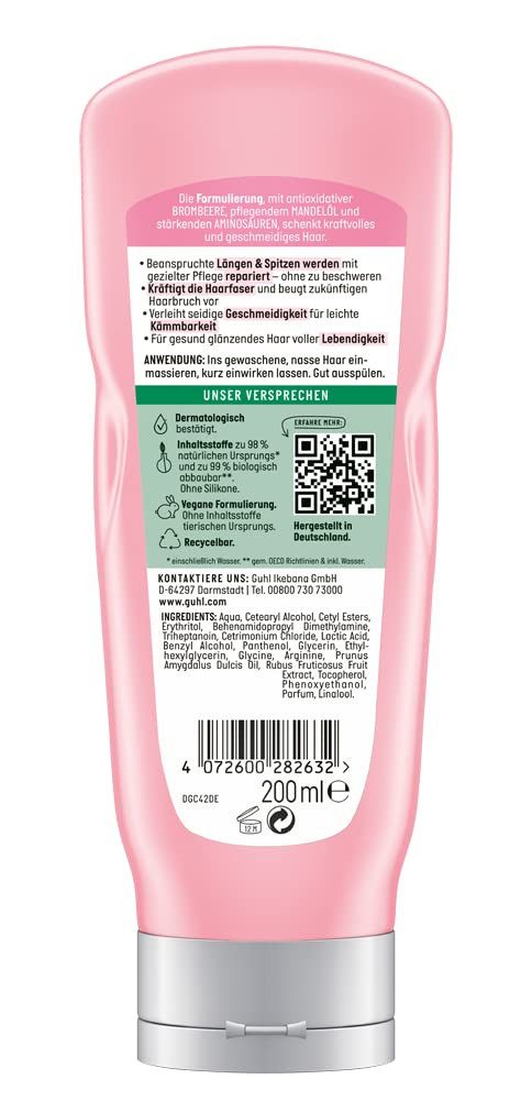 Guhl Haarspülung 1x Guhl Lang & Lebendig Spülung - 200 ml, 1-tlg.