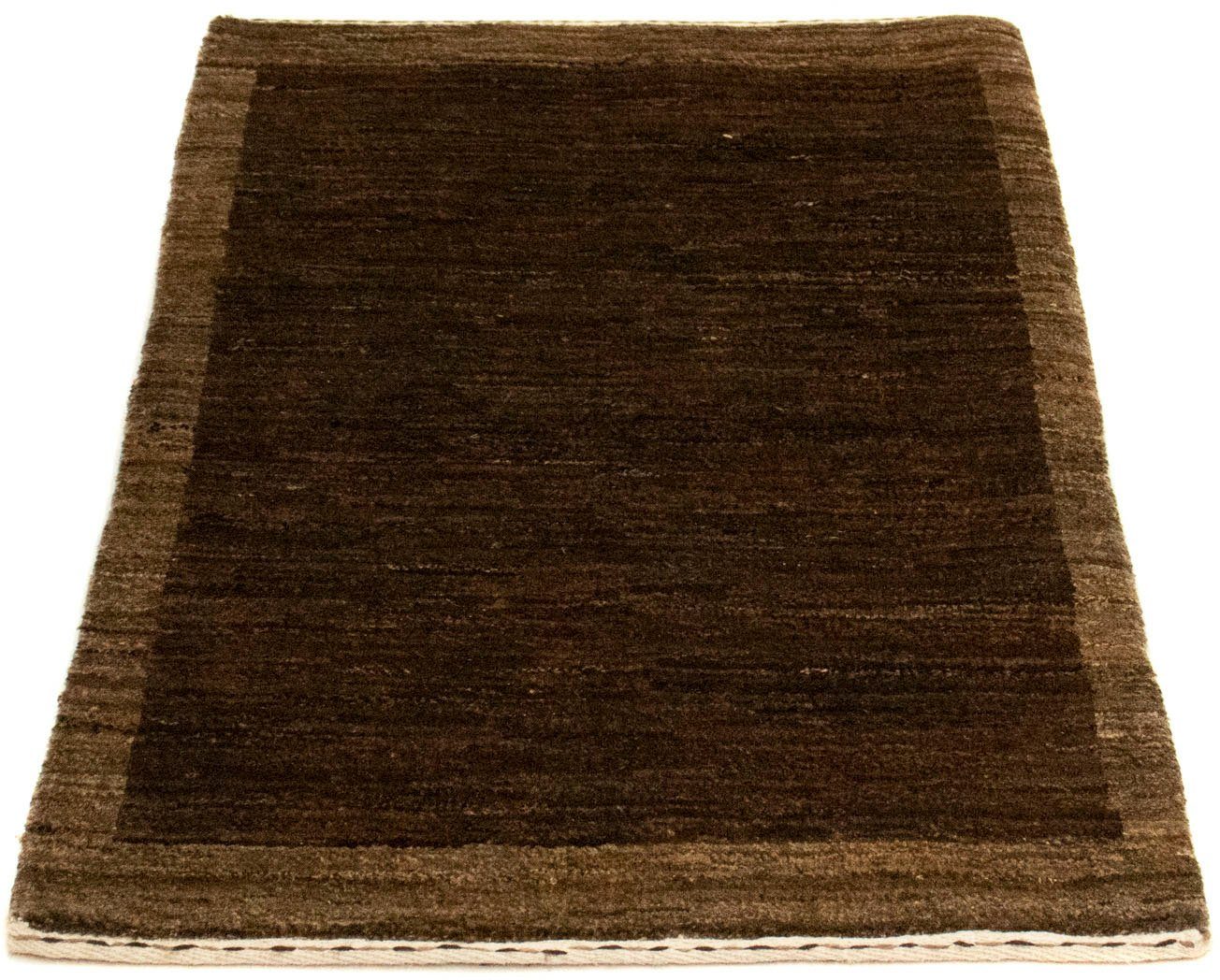 Teppich handgeknüpft 18 mm, Höhe: Wollteppich Gabbeh morgenland, natur, handgeknüpft rechteckig,