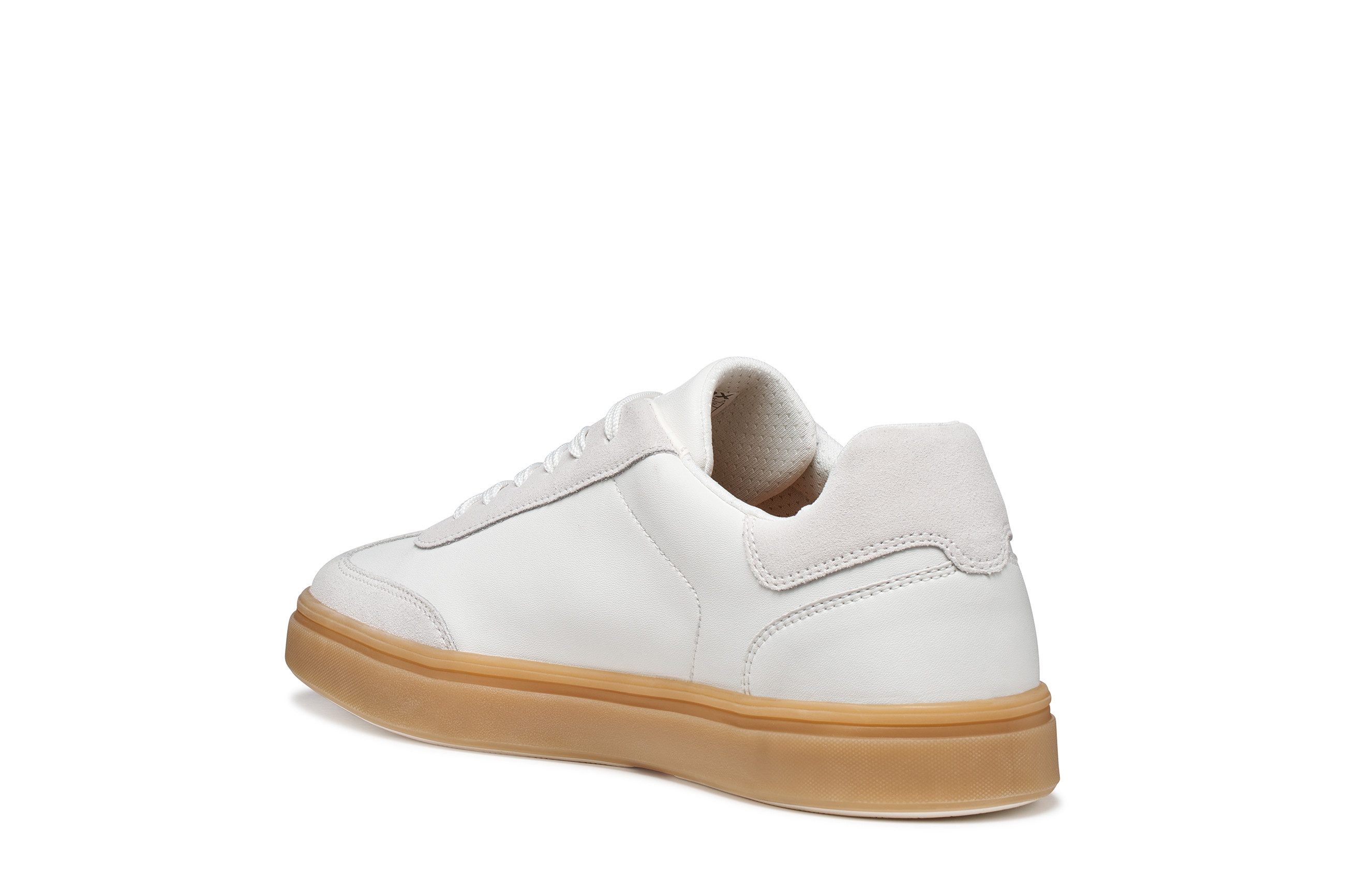 Geox U BALTMOORE Sneaker Halbschuh, Freizeitschuh, Schnürer im Monochrome L günstig online kaufen