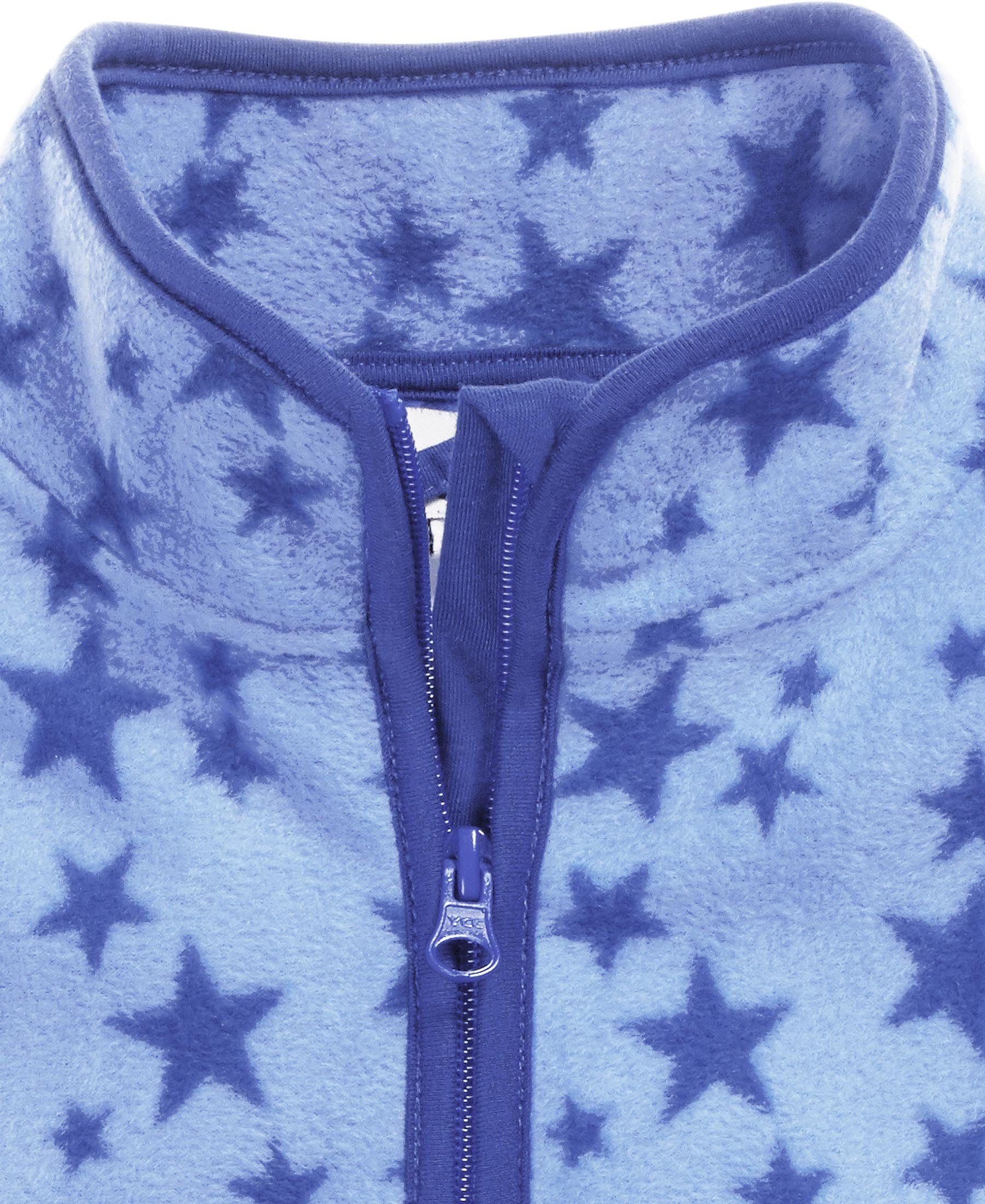 Playshoes Strickfleecejacke Fleece-Weste Sterne