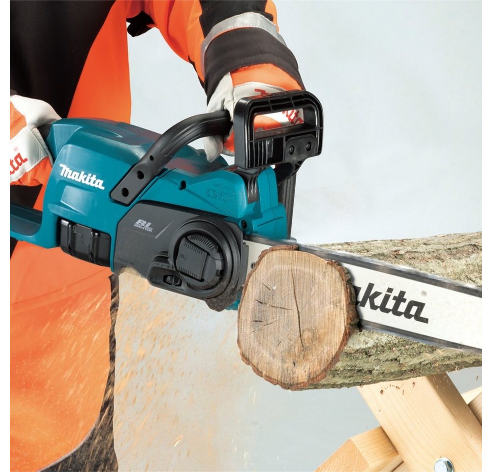 Thumbnail - Makita Akku-Kettensäge DUC357ZX2 solo - Akku-Kettensäge - blau/schwarz