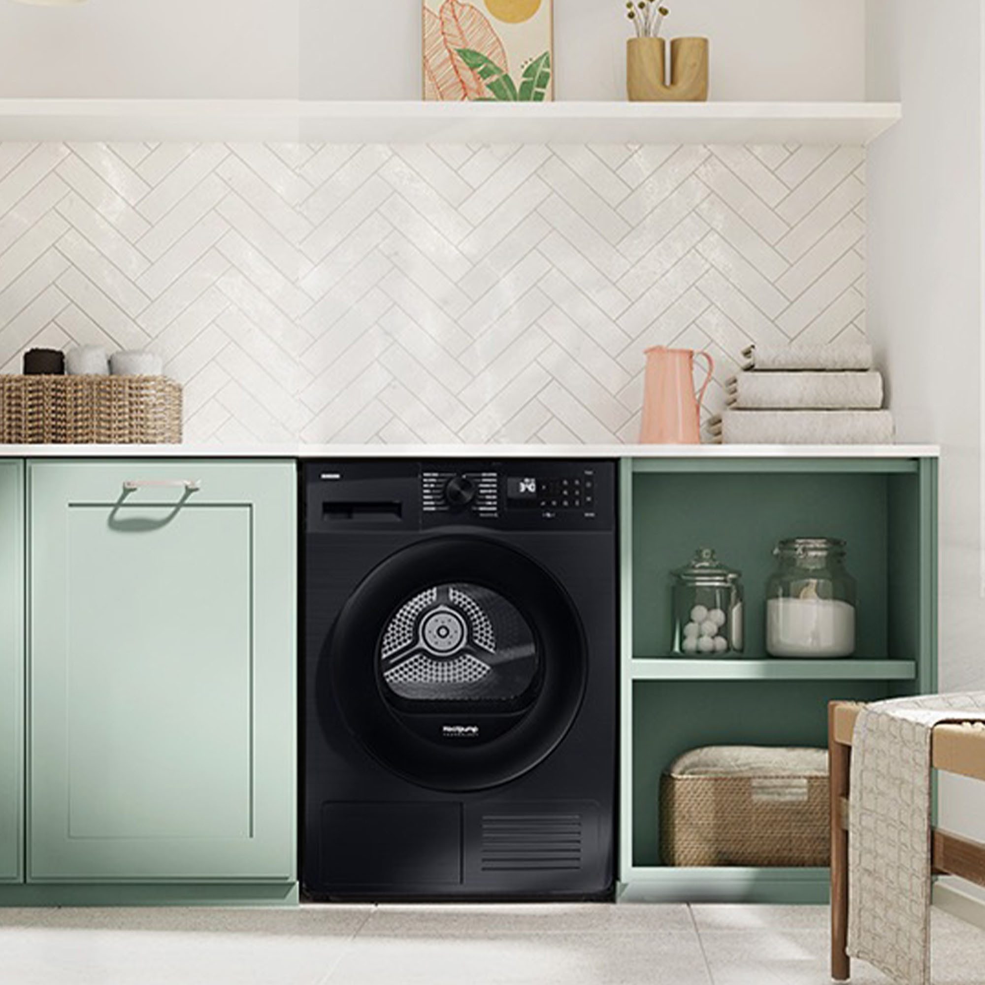 Samsung Wärmepumpentrockner DV5000D DV9D5-C, Optimal Dry ‑ Intelligent Trocknen mit Sensoren