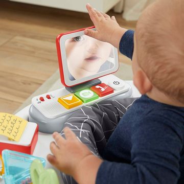 Fisher-Price® Spieltisch 2-in-1 Homeoffice Activity Center, mit Licht und Sound