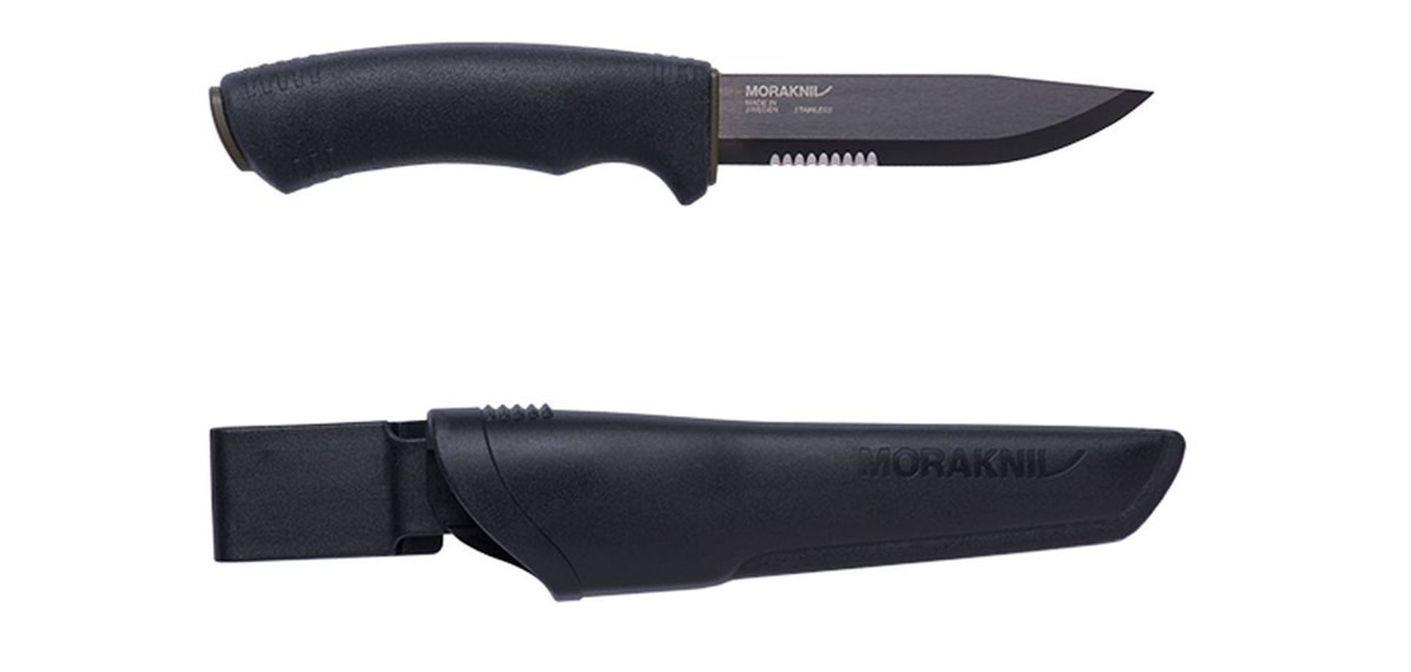 Taschenmesser Morakniv Bushraft Black SRT 10,9 cm