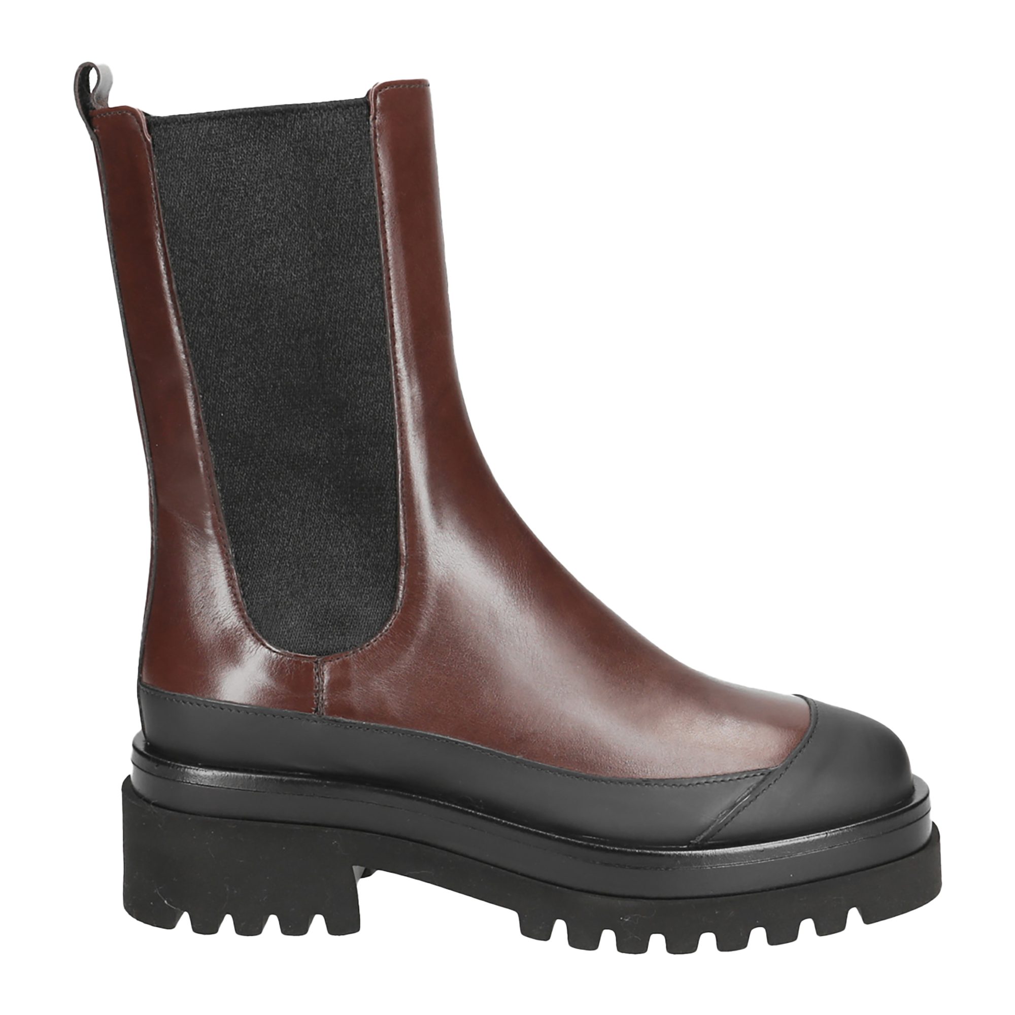 Homers Homers 20354 GOLVA, Chelsea Boots, Stiefeletten, Braun, Damen Chelseaboots