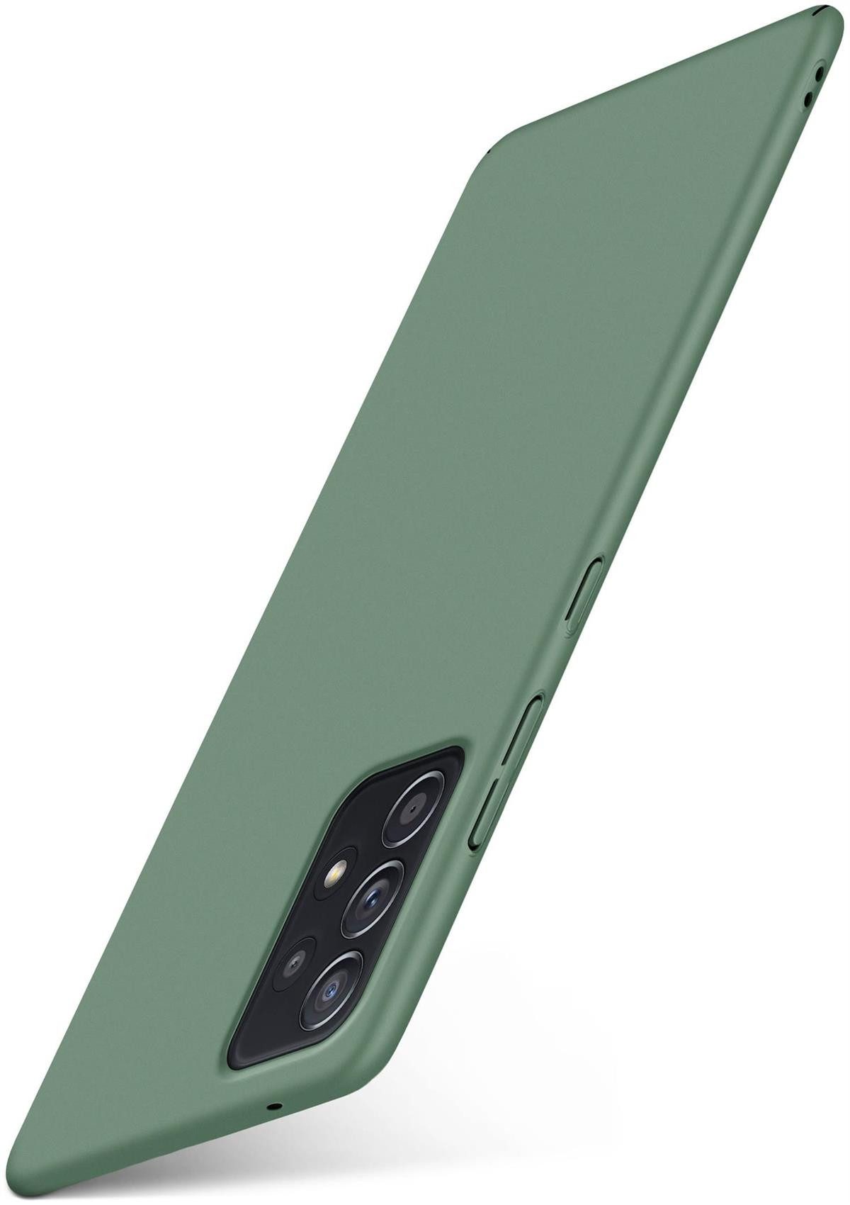 moex Handyhülle moex® Alpha Case für Samsung Galaxy A52s 5G, Hülle ultra dünn, Hardcase Back Cover, Schutzhülle Minimalistisch