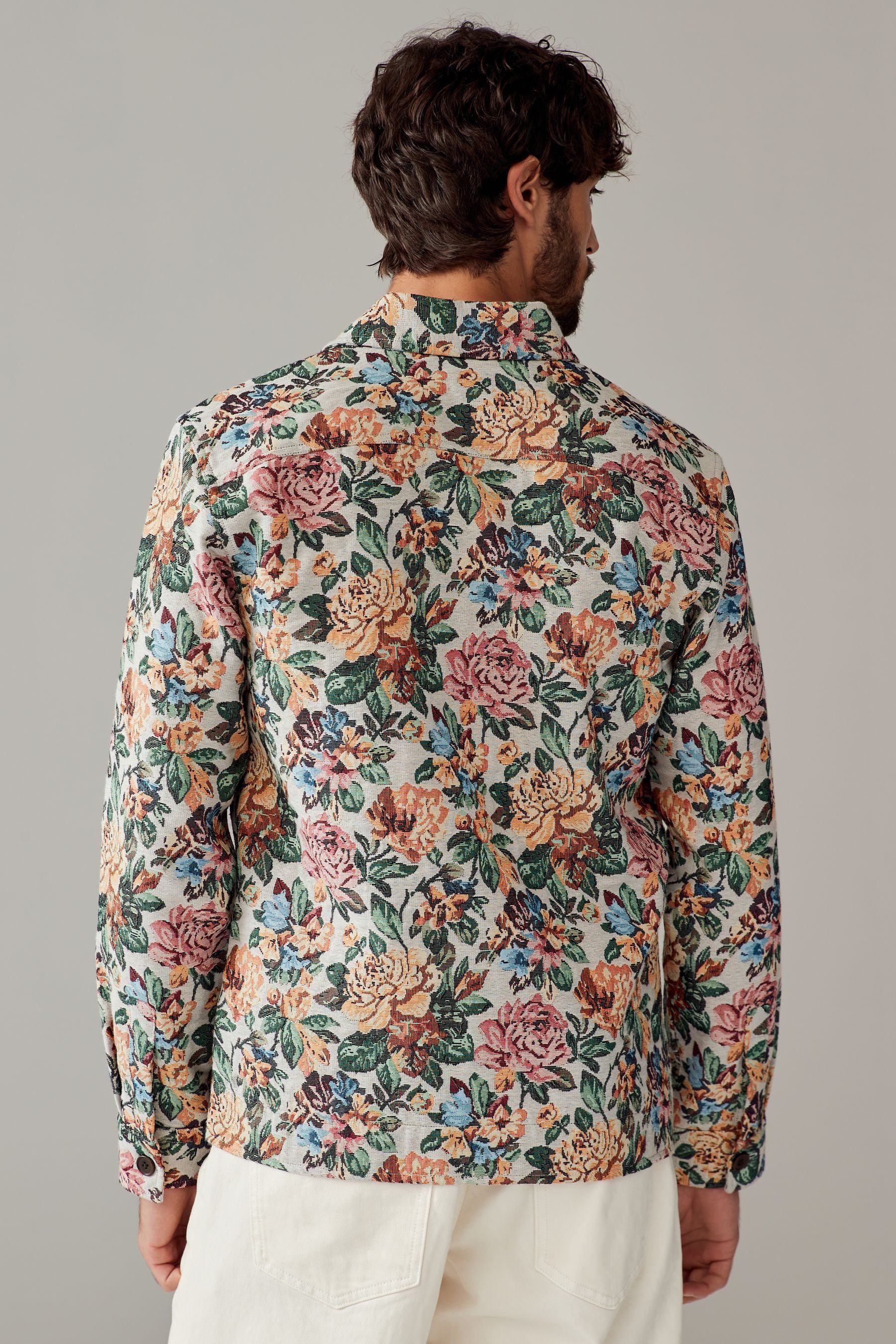 Next Hemdjacke Hemdjacke mit Gobelin-Muster (1-St) günstig online kaufen