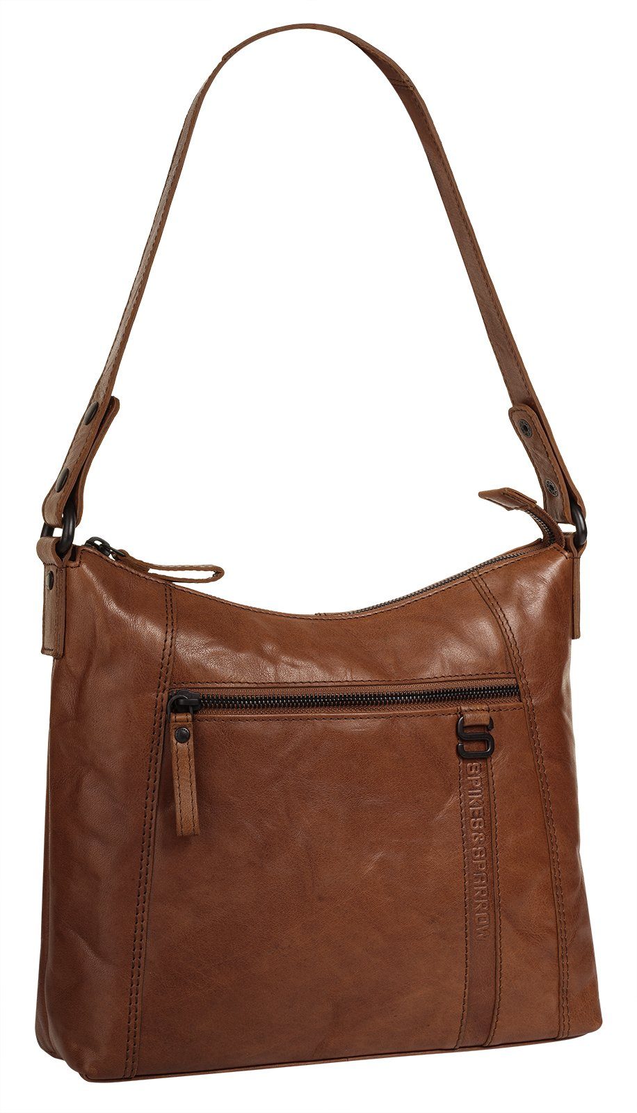 Spikes & Sparrow Umhängetasche SHOULDER BAG (1-tlg), echt Leder