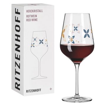 Ritzenhoff Weinglas Herzkristall, Glas, Mehrfarbig H:24cm D:9.4cm Glas