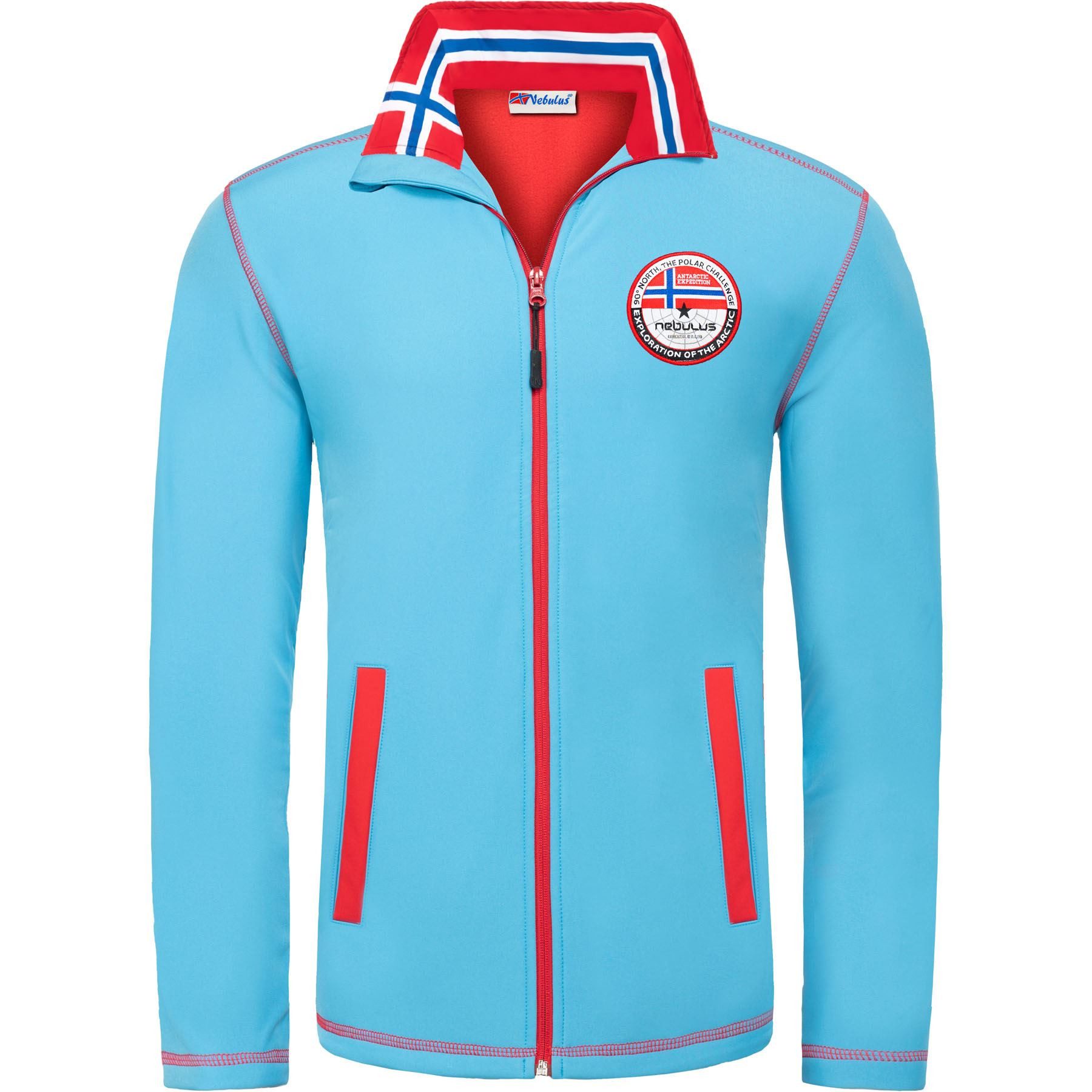 Nebulus Softshelljacke PUKA, P5537 - Herren, malibu-rot, XXL günstig online kaufen
