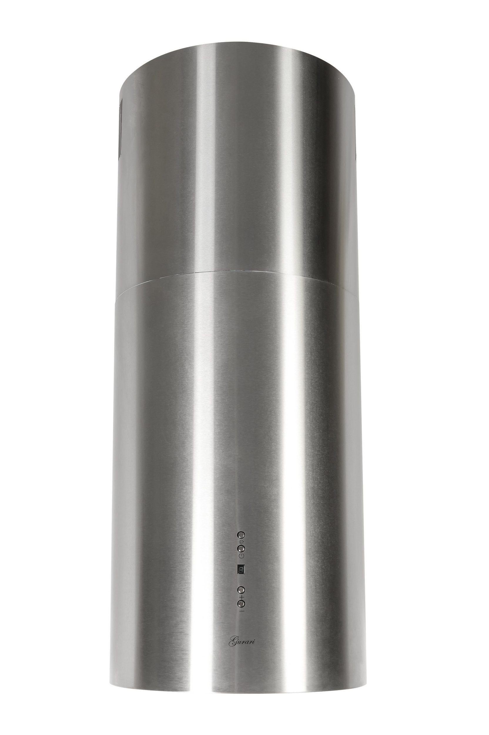 GURARI Inselhaube GCH I 385 36 IS Prime+5 Jahres Garantie/ GCH I 385 36 IS Prime+5 Jahres Garantie, Runde Insel Dunstabzugshaube 36 cm, Edelstahl, Deckenhaube, 1000m³/h