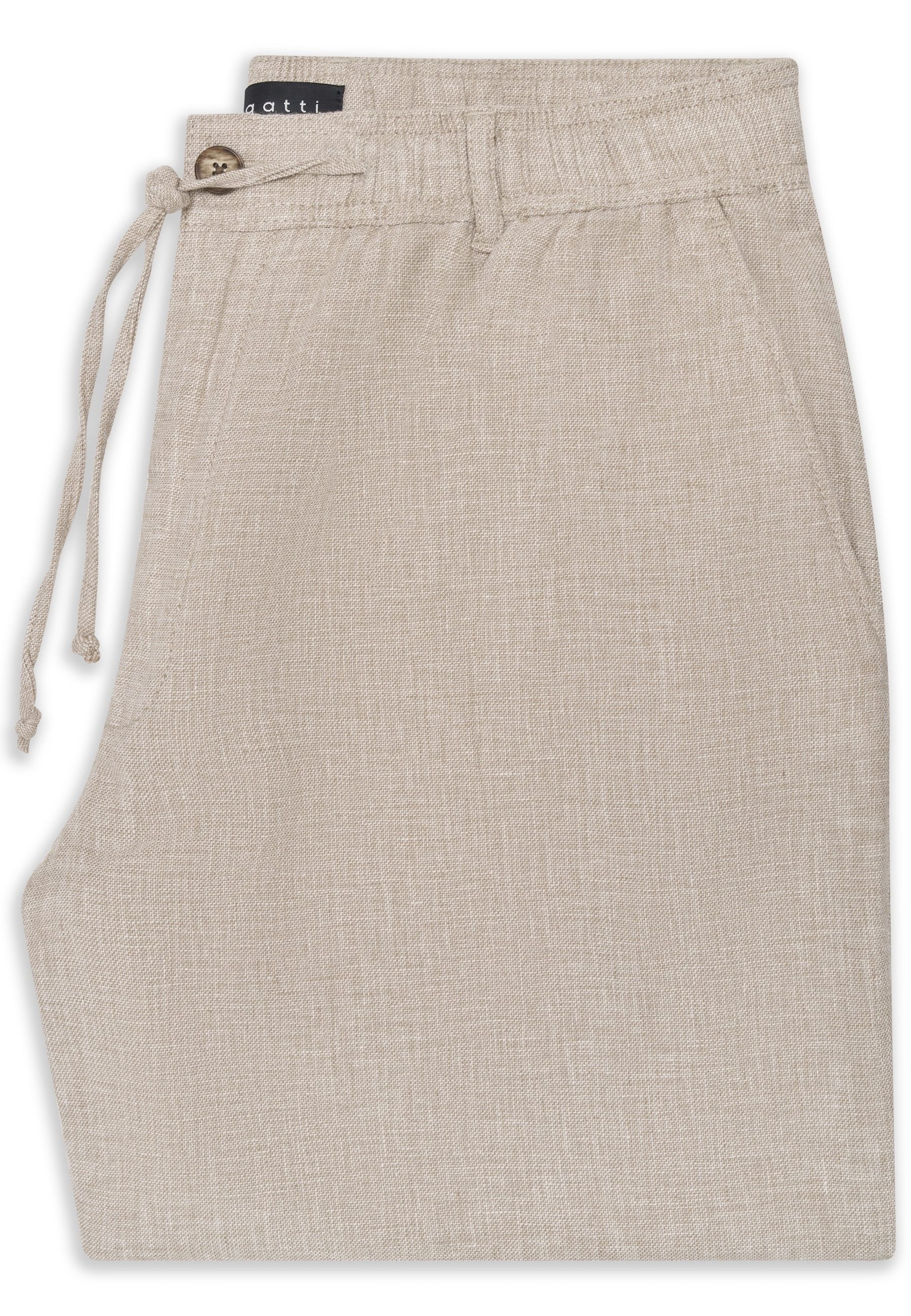 bugatti Chinohose Regular Fit aus Leinen-Baumwolle – Bild 5 von 5