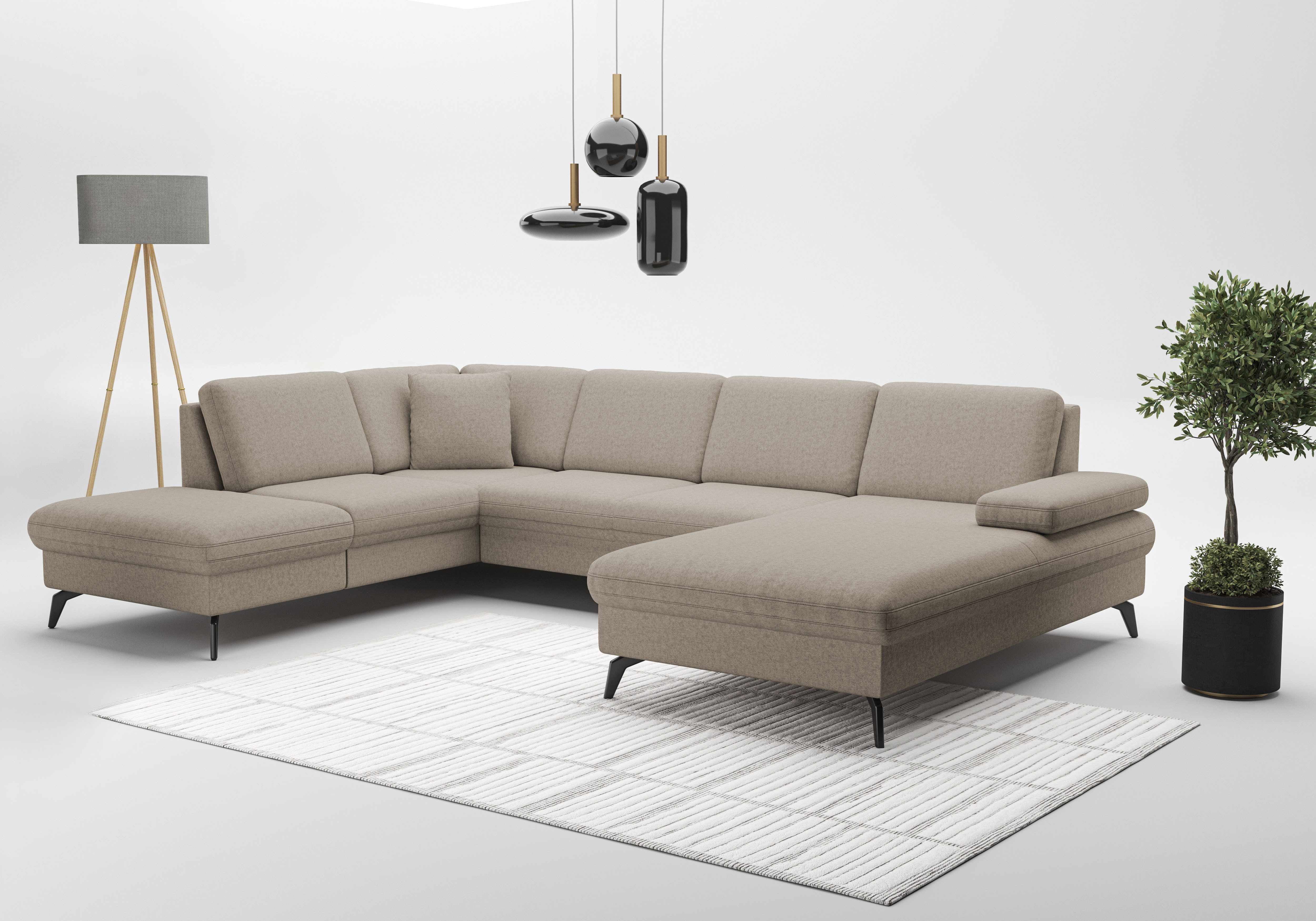 sit&more Wohnlandschaft Morris Jubi U-Form, B: günstig online kaufen
