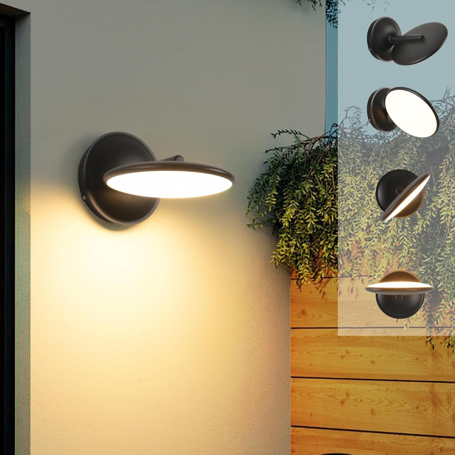 BlingBin LED Wandleuchte 12W Außenlampe Aussen, günstig online kaufen