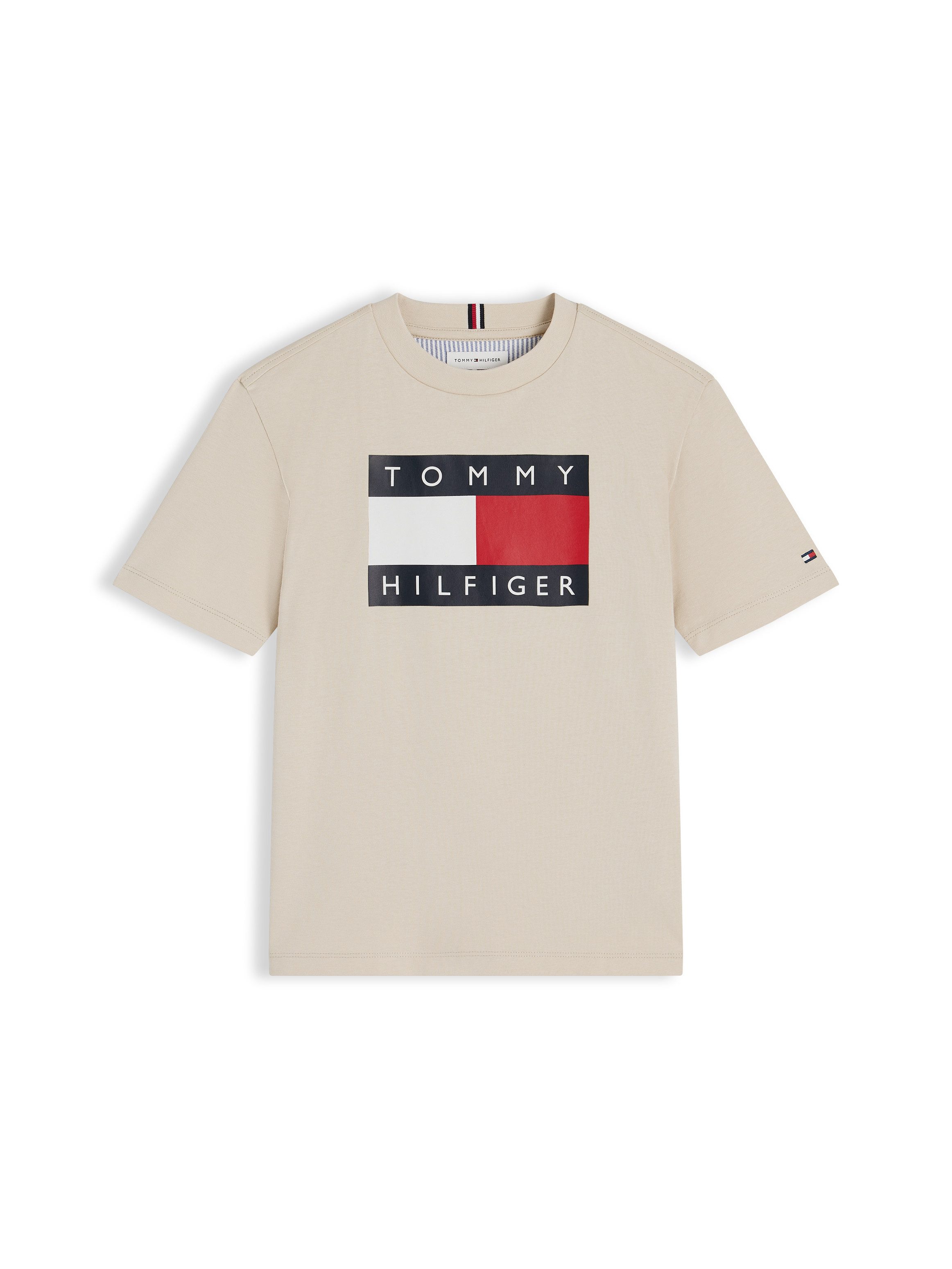 Tommy Hilfiger T-Shirt HERITAGE Regular Fit, Kinder bis 16 Jahre, Logo-Print – Bild 5 von 5