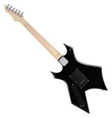 Rocktile E-Gitarre Warhead elektrische Gitarre, Heavy-Style, 2 Humbucker Tonabnehmer