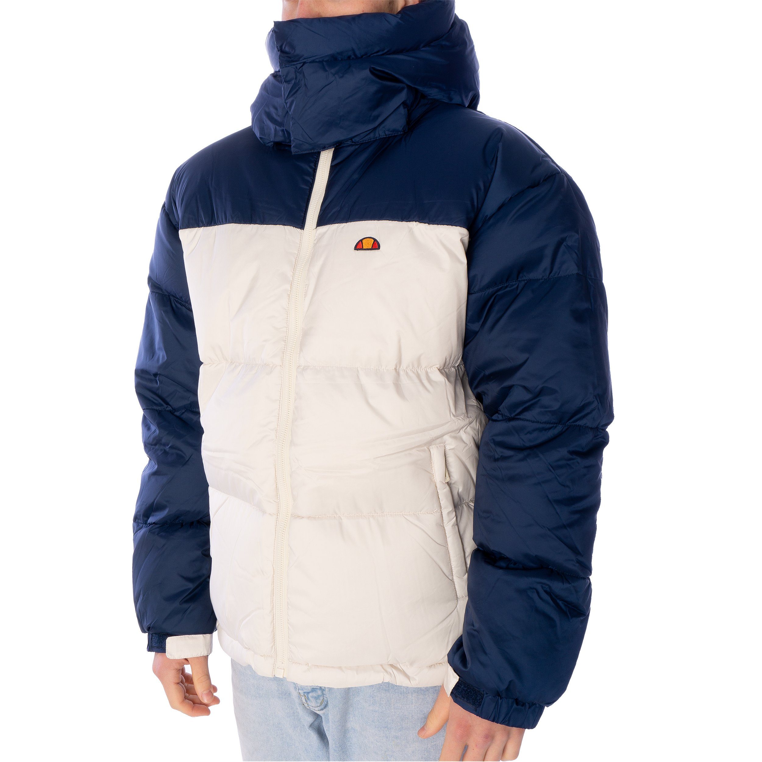 Ellesse Winterjacke Ellesse Herald Padded Jacket Herren Winterjacke navy offwhite (1-St)