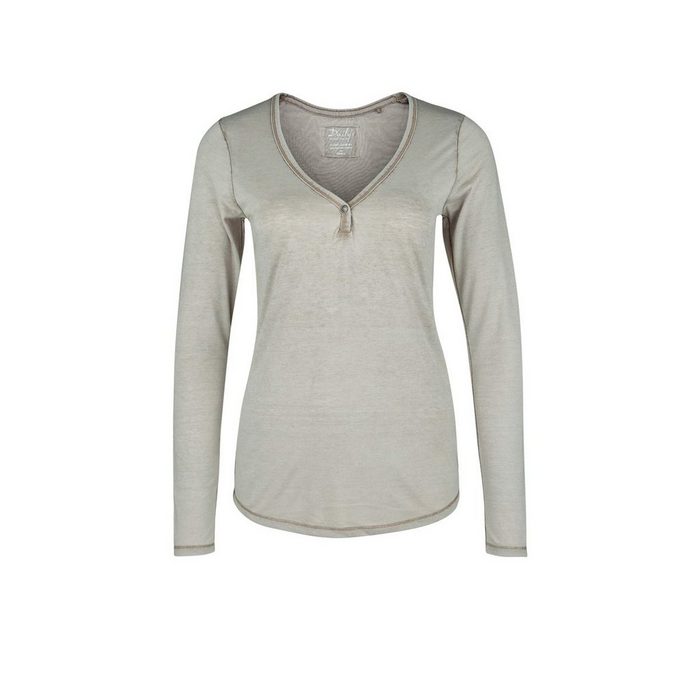 DAILY´S T-Shirt taupe regular (1-tlg)