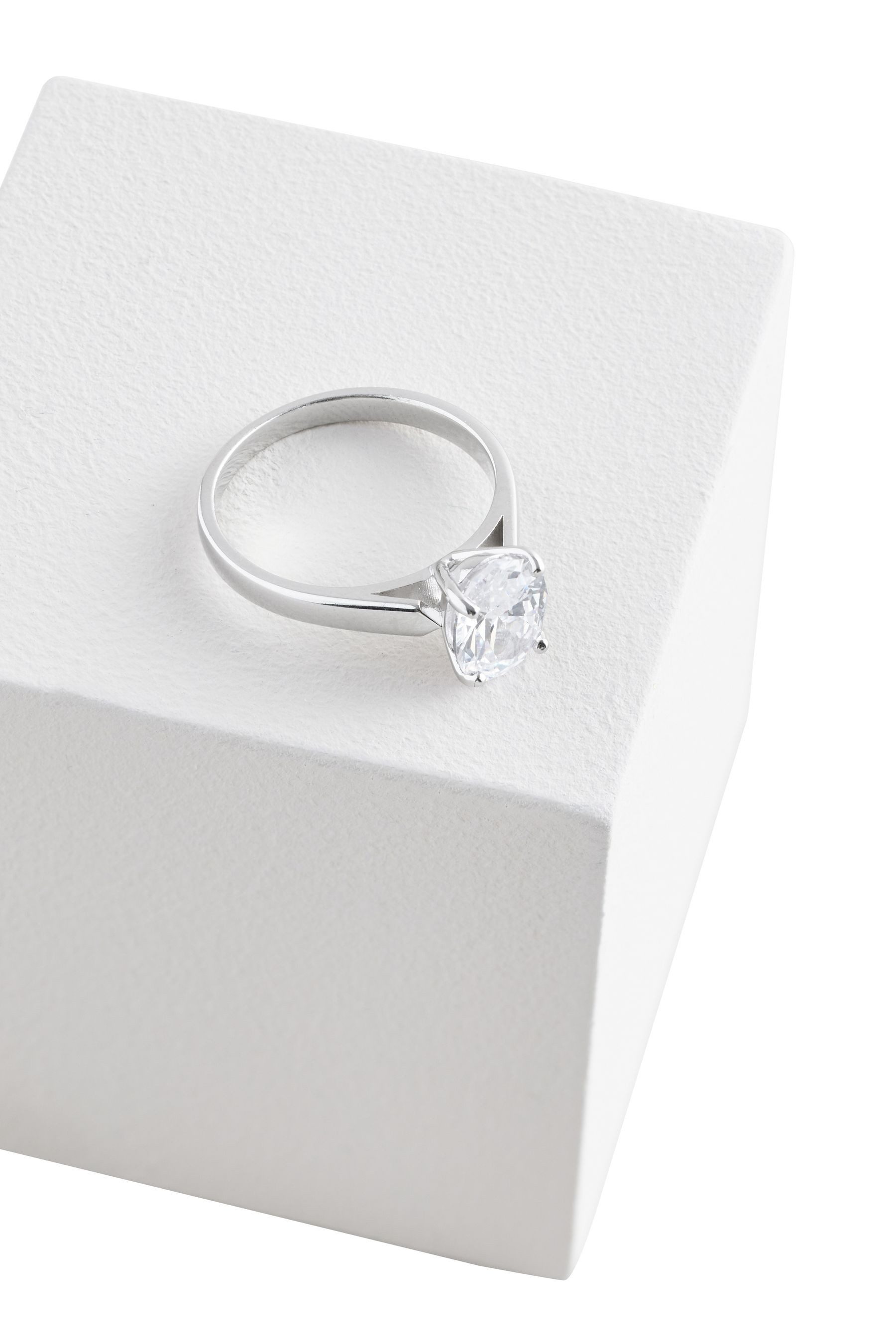 Next Fingerring Ovaler Solitaire-Ring (1-tlg)
