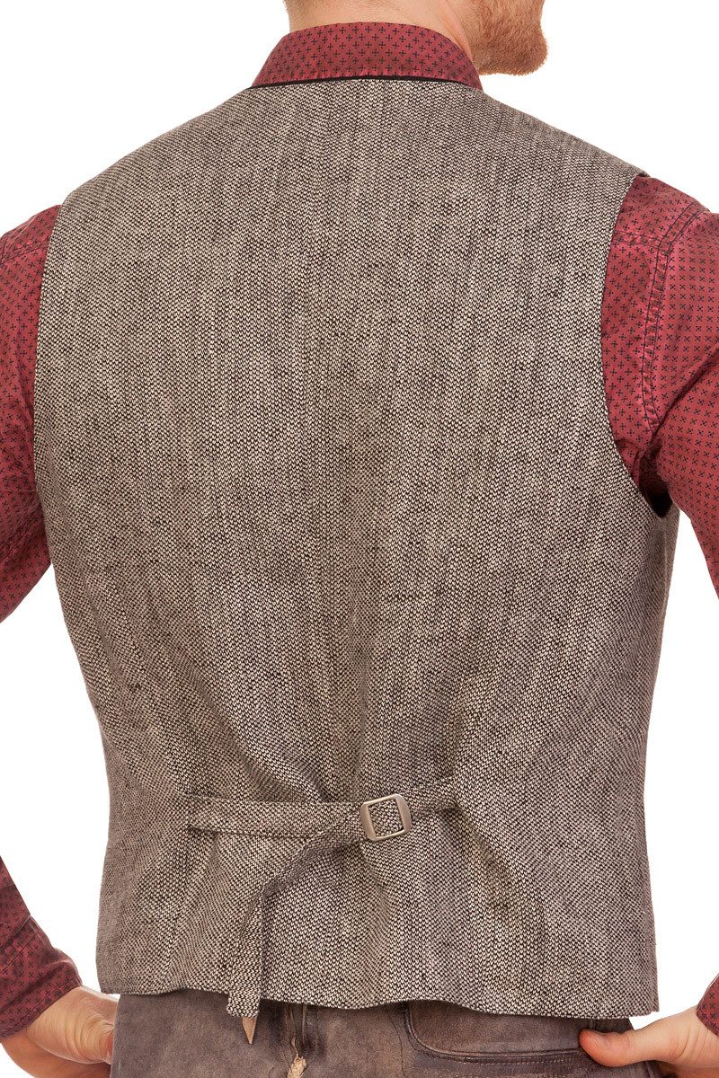 H. Moser Trachtenweste Trachtenweste - HIRSCHAU - grau