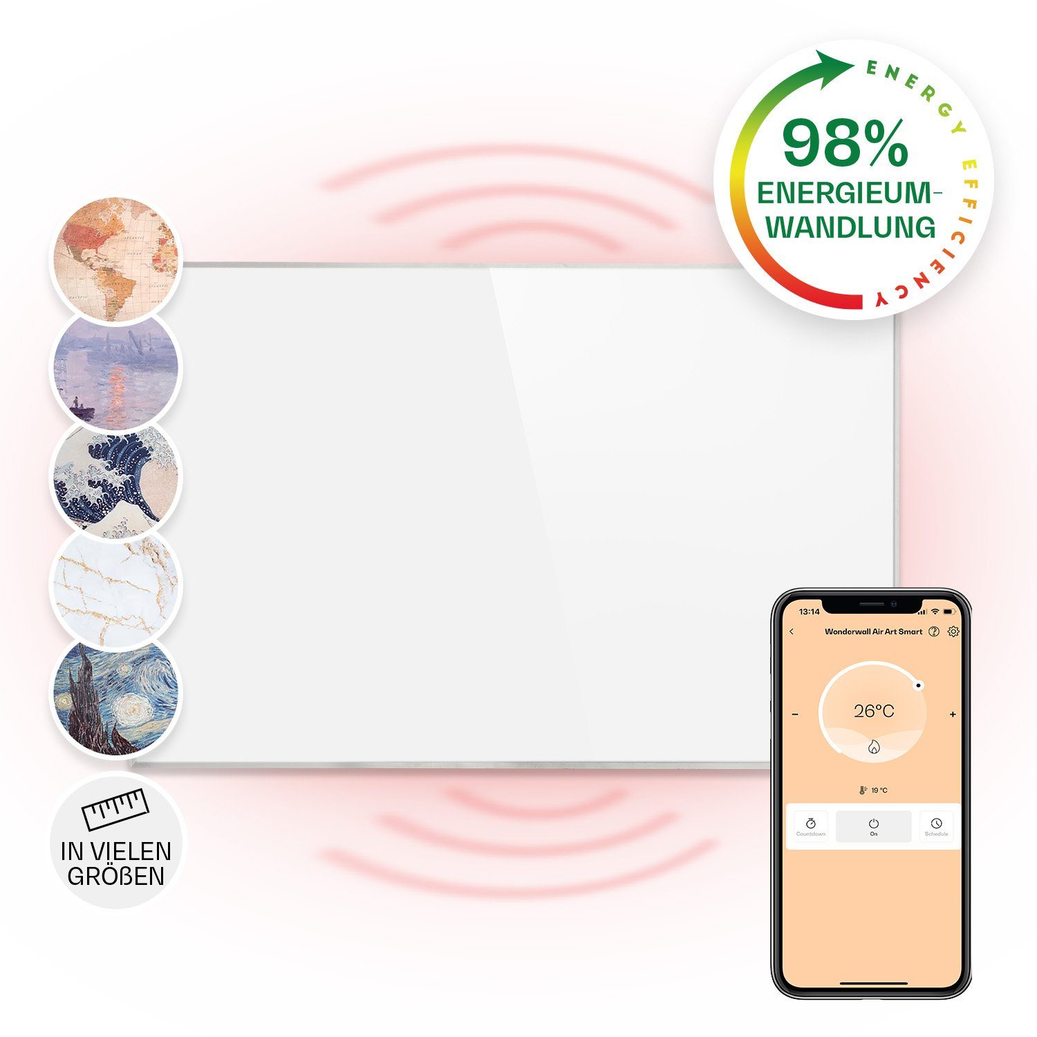 Klarstein Heizkörper Wonderwall Smart 960, elektrische günstig online kaufen