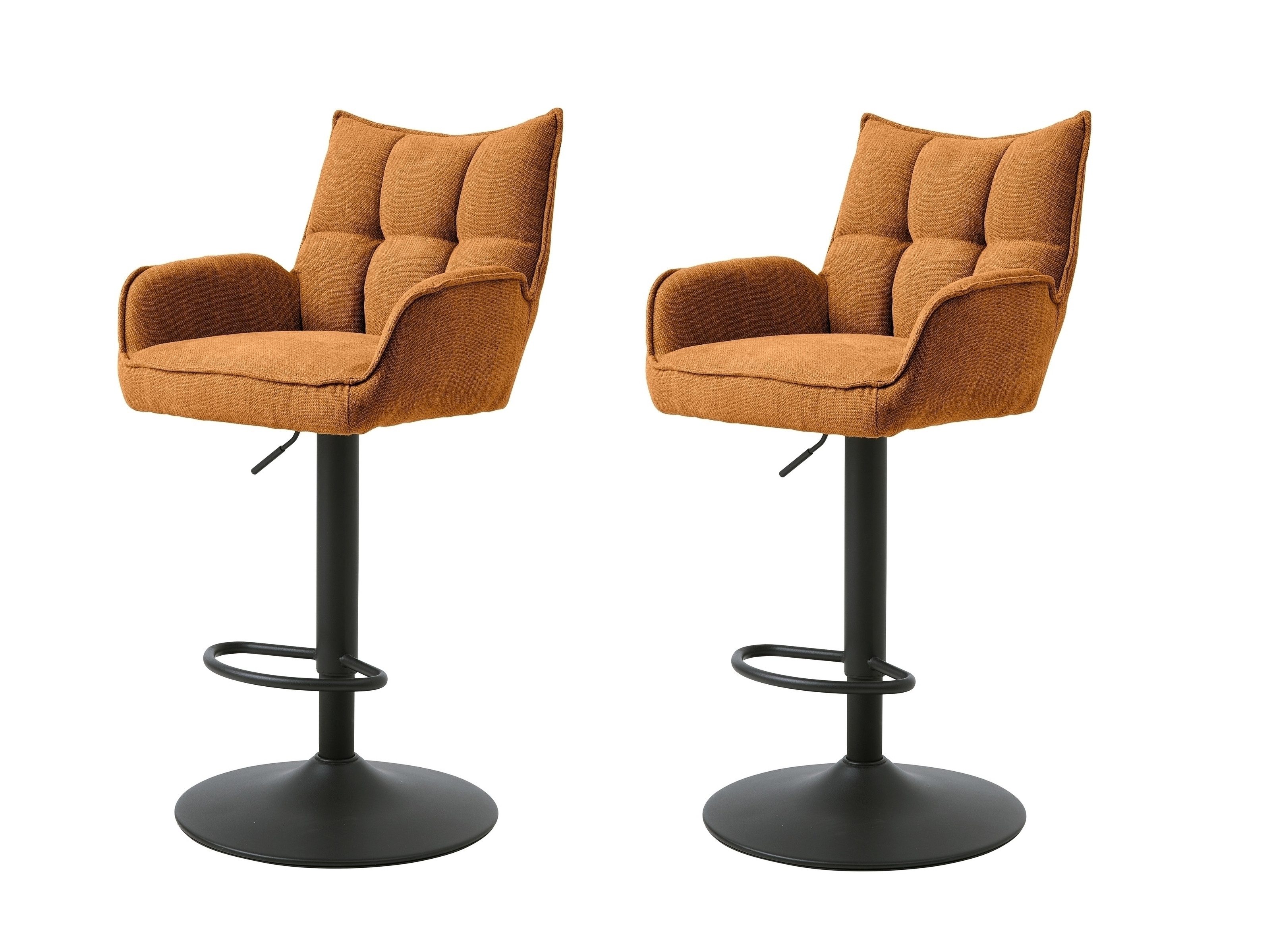 freiraum Barhocker Marilla (2er-Set), (2er-Set) in rostfarben - 52x113,5x53 (BxHxT)