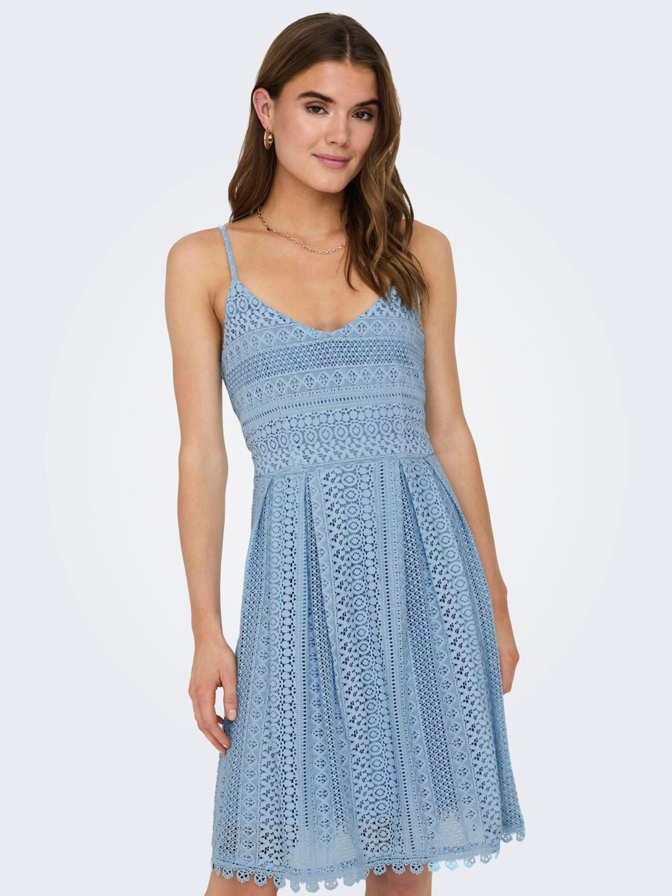 ONLY Cocktailkleid (1-tlg) Falten